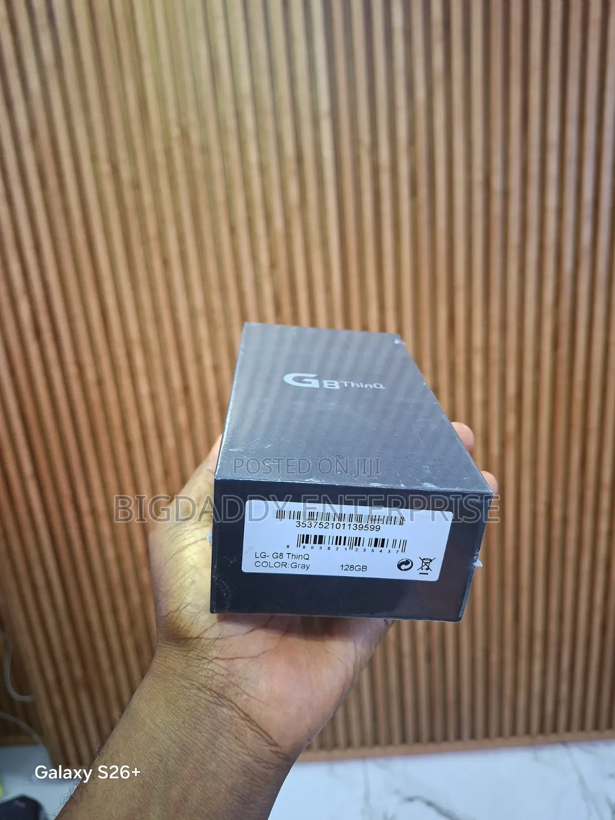 New LG G8 Thinq 128 GB Black