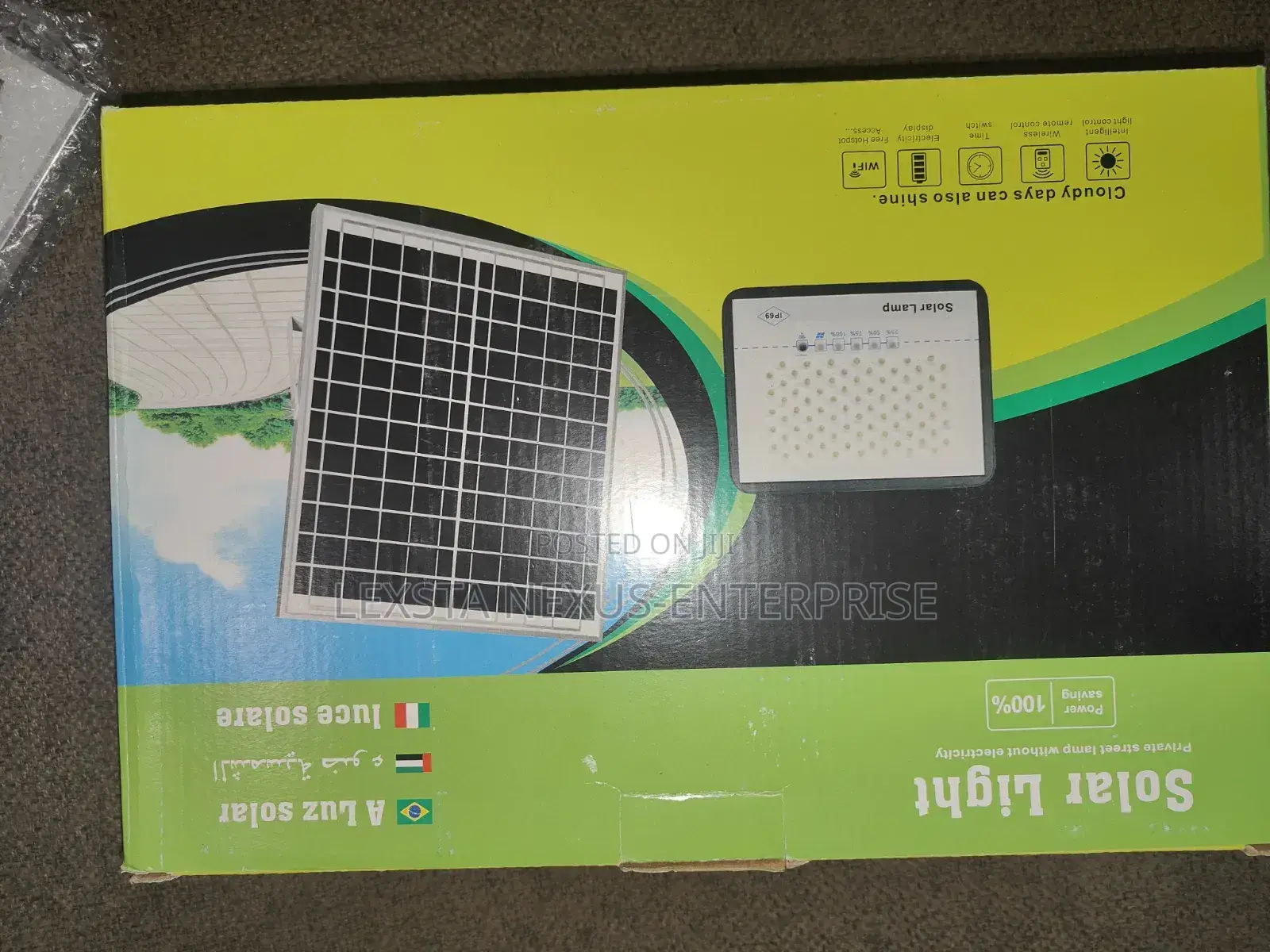 1500w Energy Saving Led Solar Light