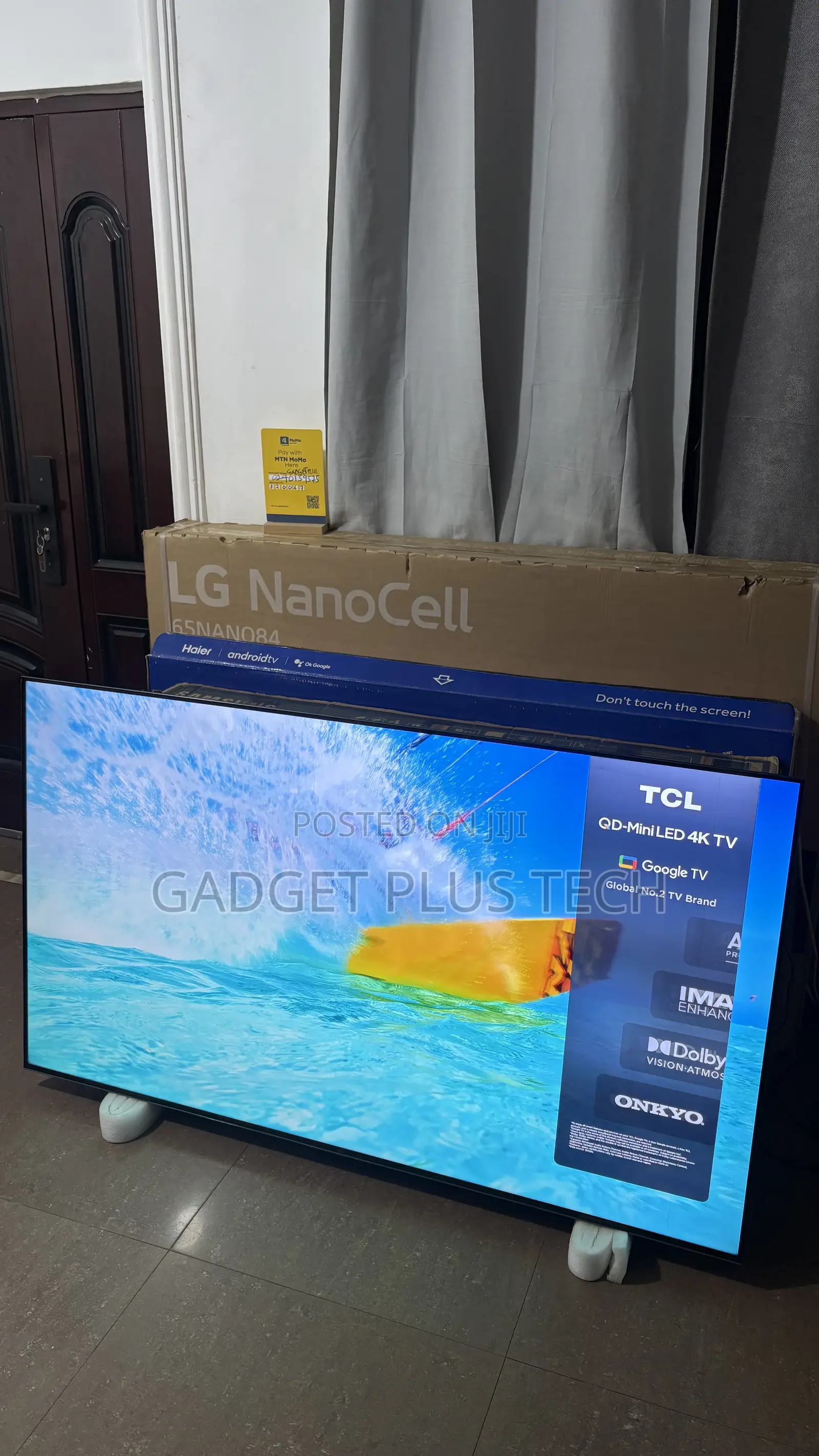 2024 65” TCL QLED Mini-Led Google TV (Europe Standard)