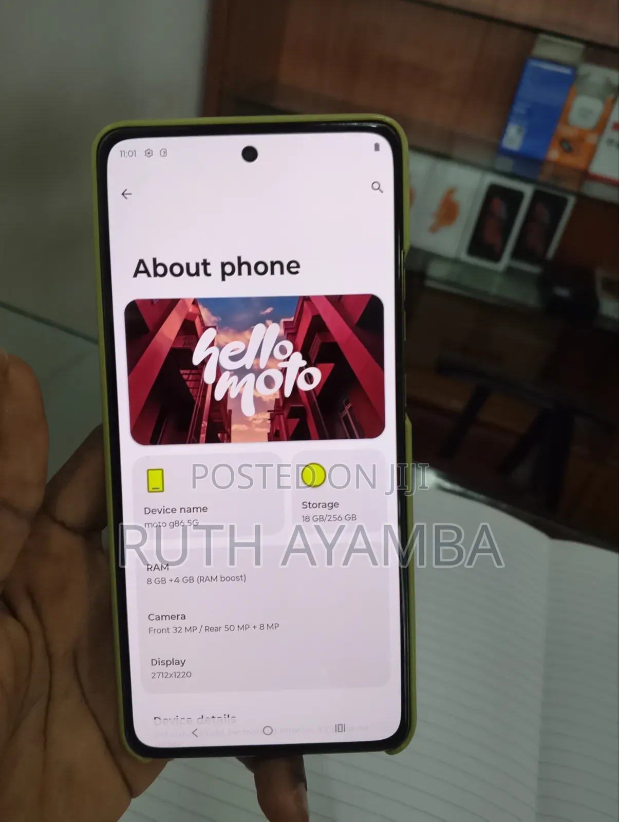 New Motorola Moto G86 5G 256 GB Green
