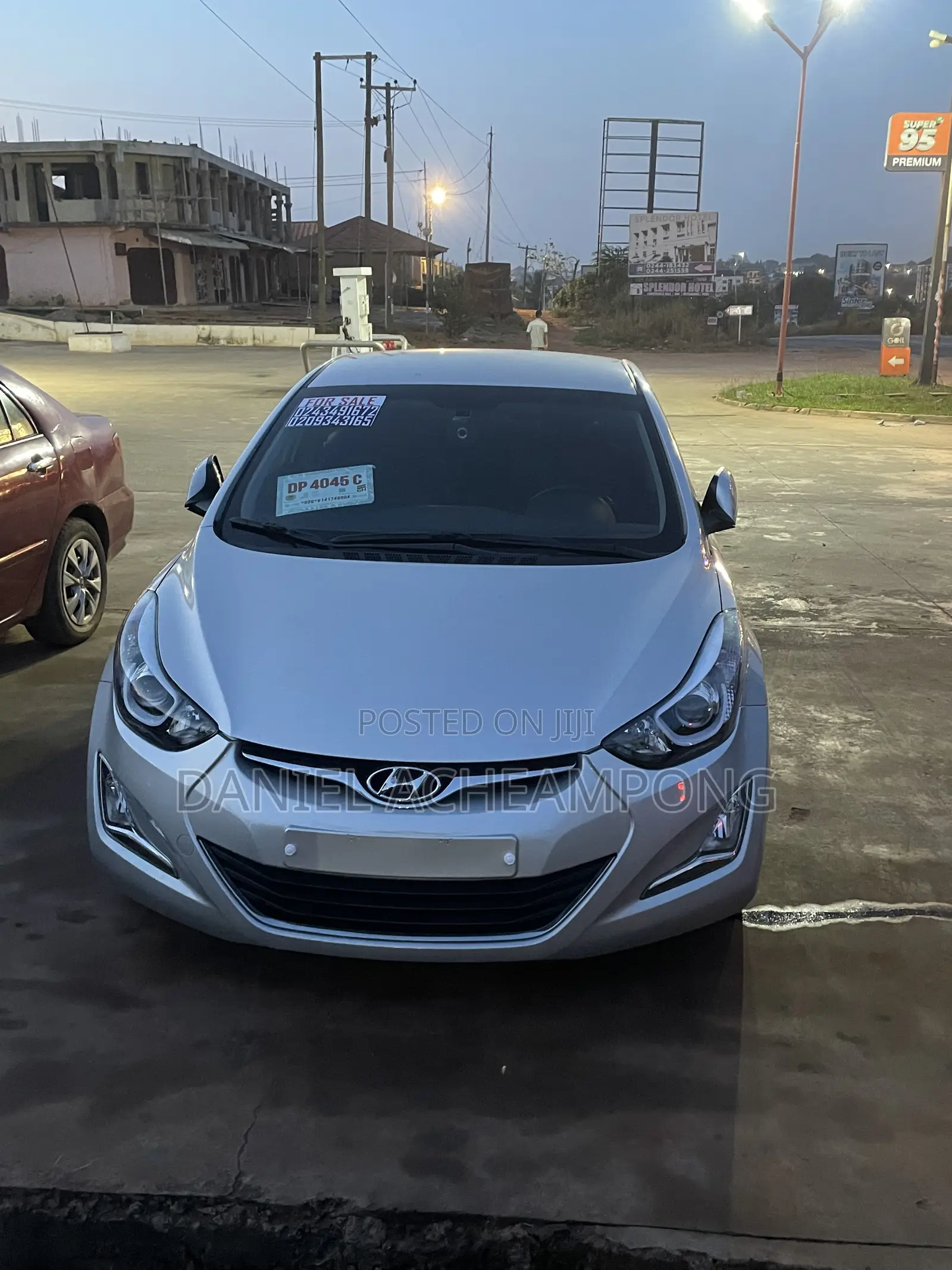 Hyundai Elantra Limited 4dr Sedan (1.8L 4cyl 6A) 2014 Gray