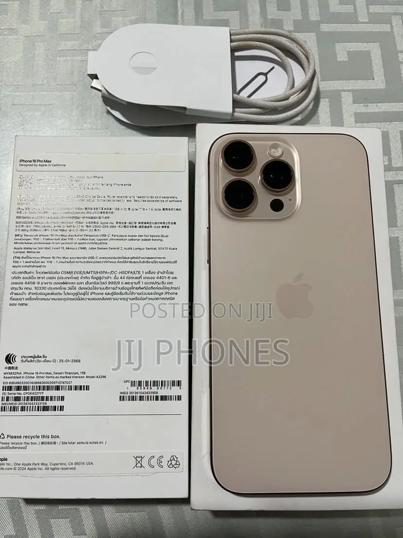 Apple iPhone 16 Pro Max 256 GB Gold