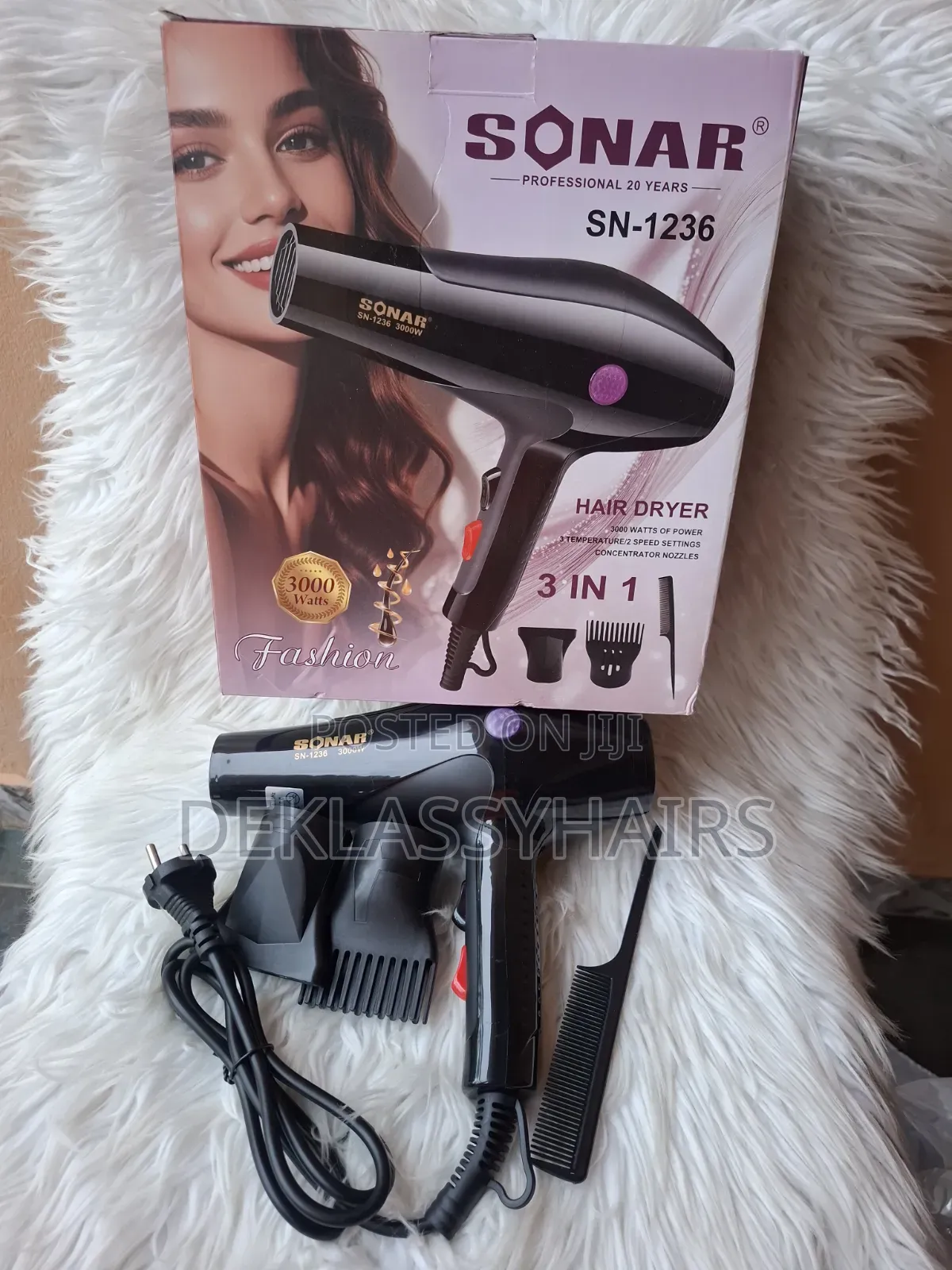 Sonar Hair Dryer