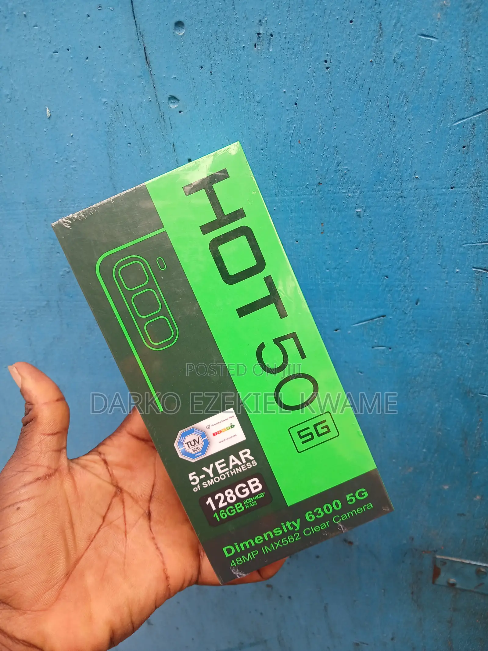 New Infinix Hot 50 256 GB Black