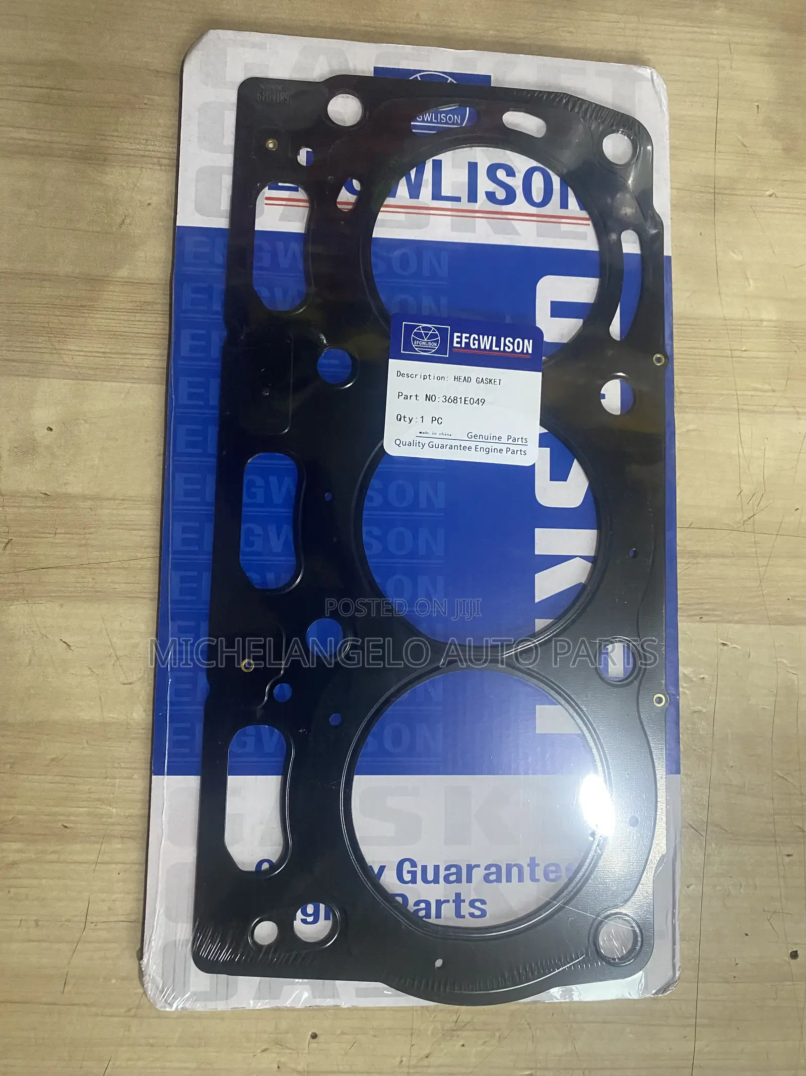 Metal Gasket Perkins Ecoplus 3 Cylinder