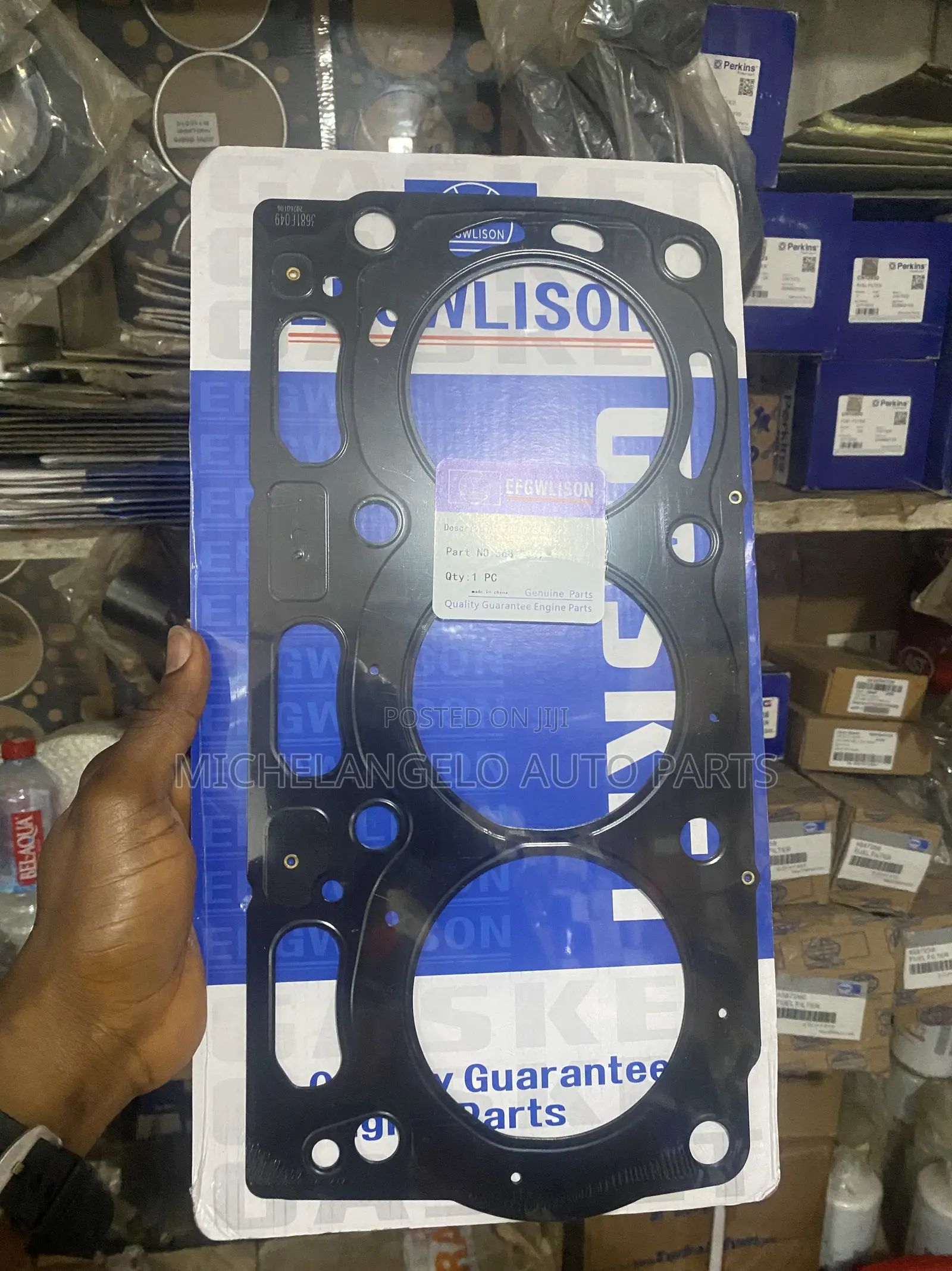 Metal Gasket Perkins Ecoplus 3 Cylinder