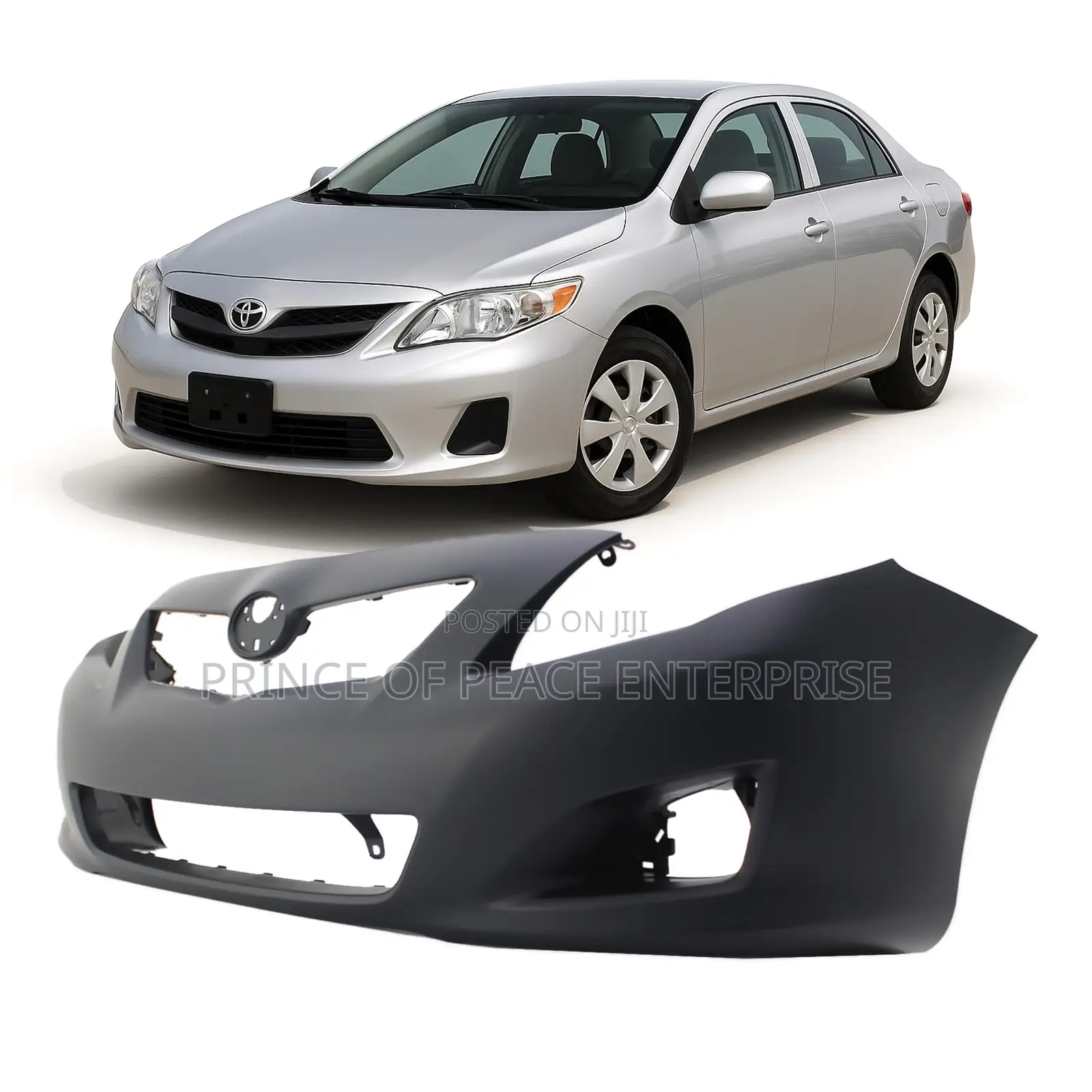 Corolla 2009 2010 Complete Front Bumper With Foglight