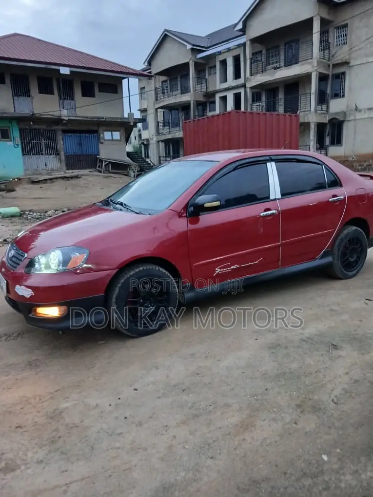 Toyota Corolla 2007 Red