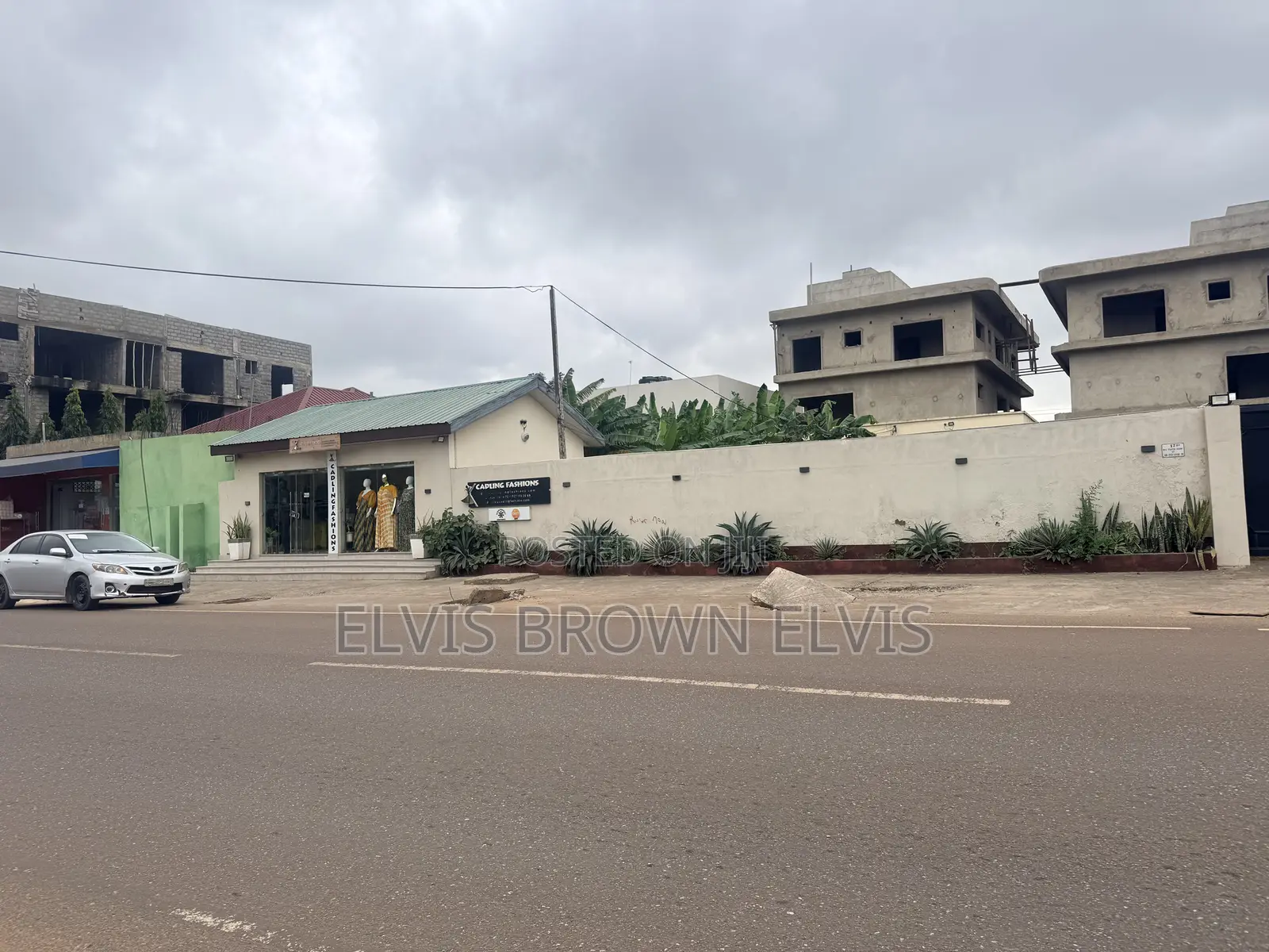 Genuine One Plot of Land for Sale at Ajiriganor 69 Just by the Road