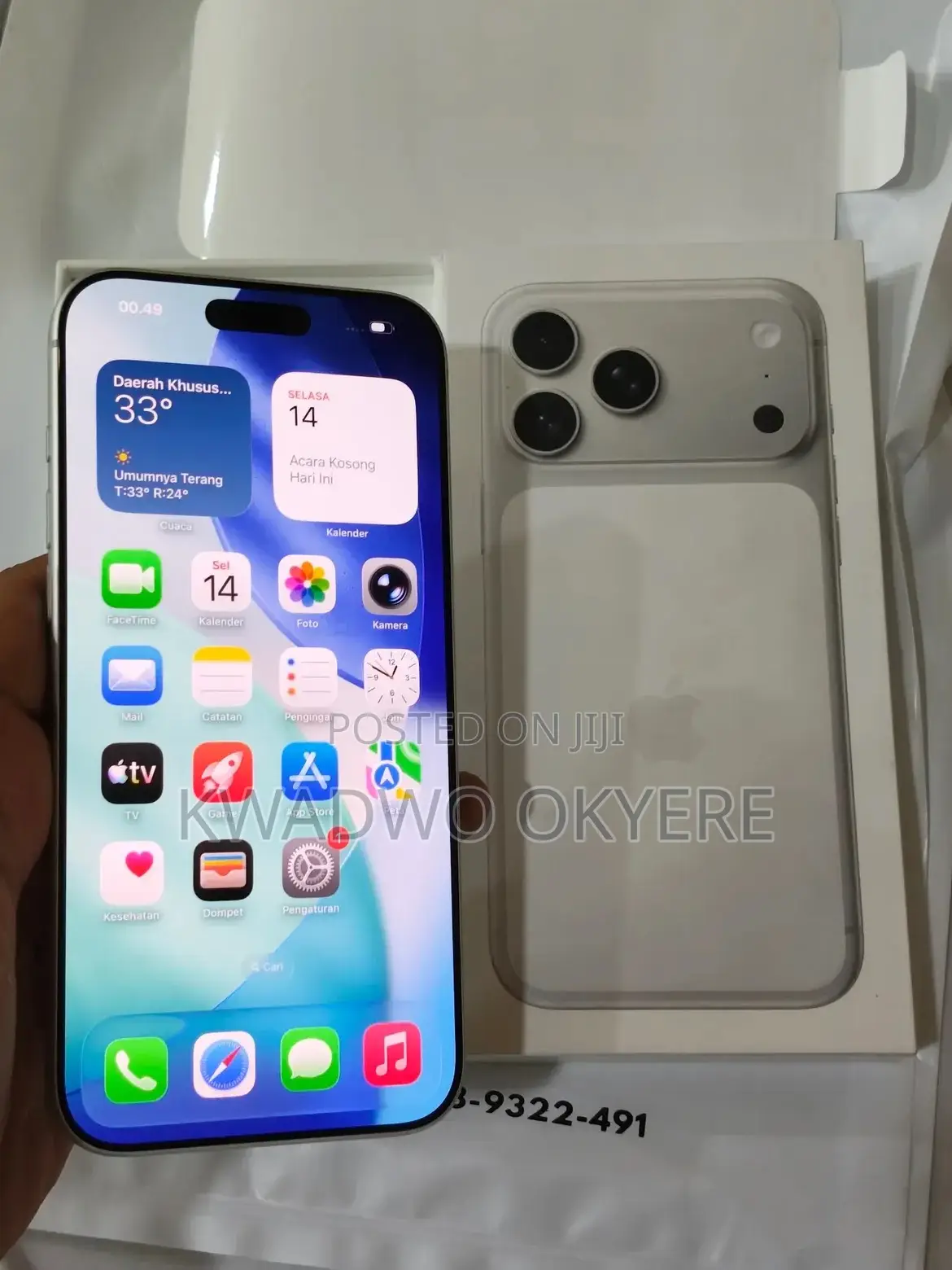 Apple iPhone 17 Pro Max 512 GB White
