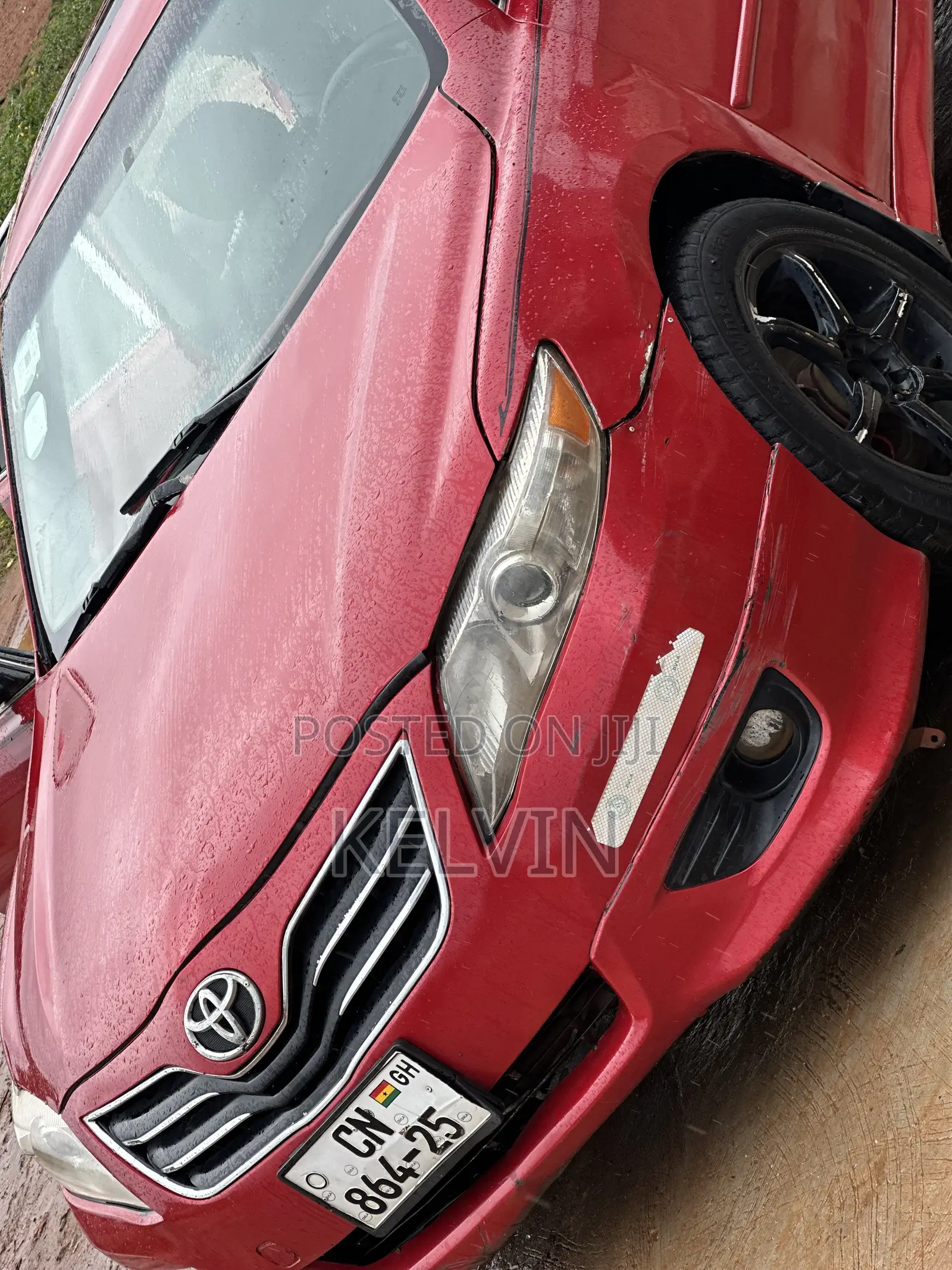 Toyota Camry Base 4dr Sedan (2.5L 4cyl 6M) 2010 Red