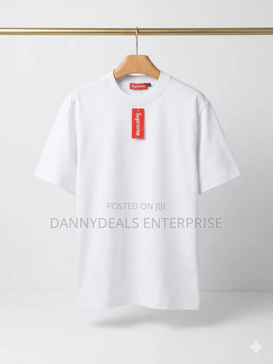 Oversized Tee – Black, White, Khaki | Premium Cotton