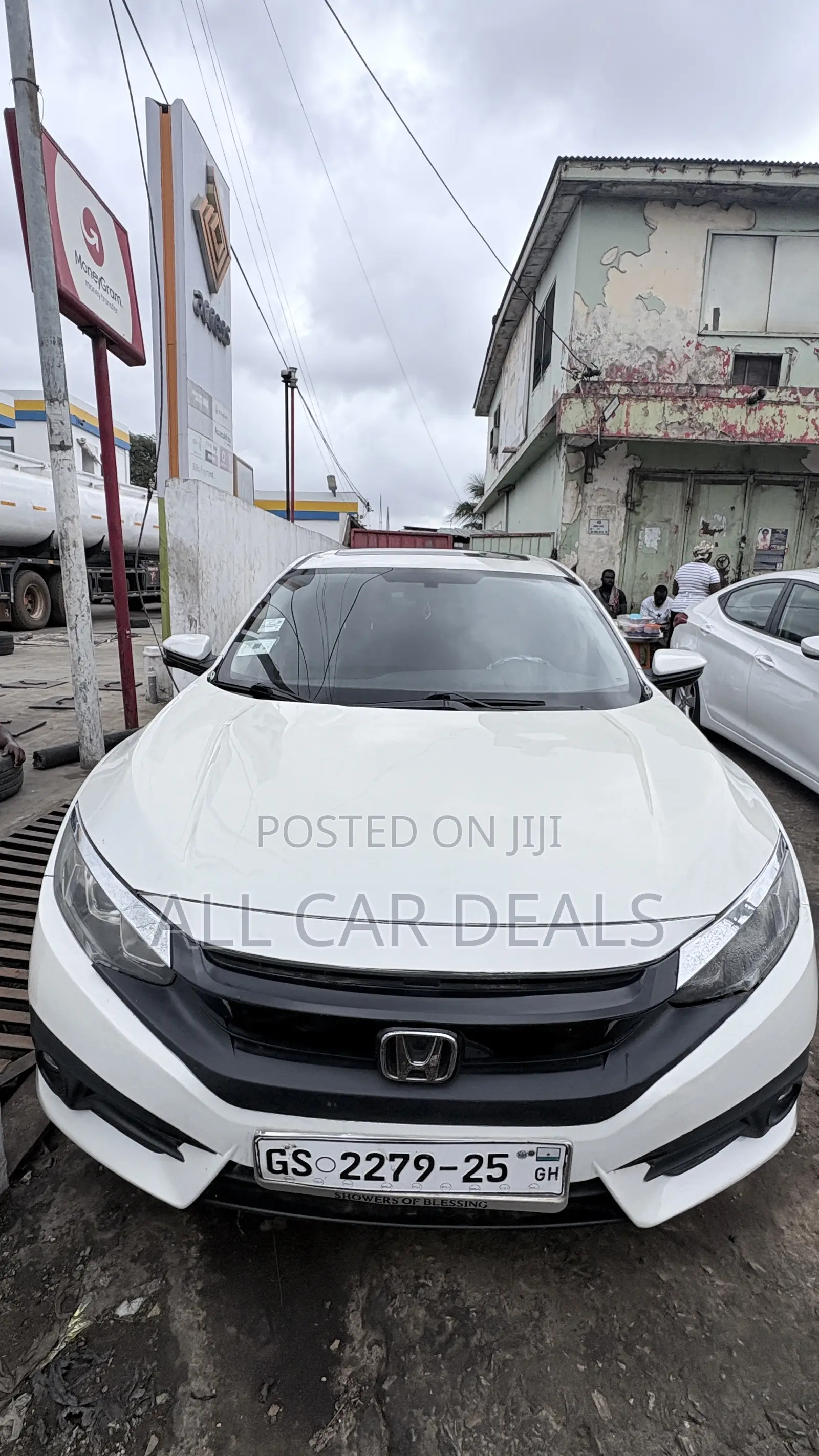 Honda Civic EX-L Sedan 2018 White