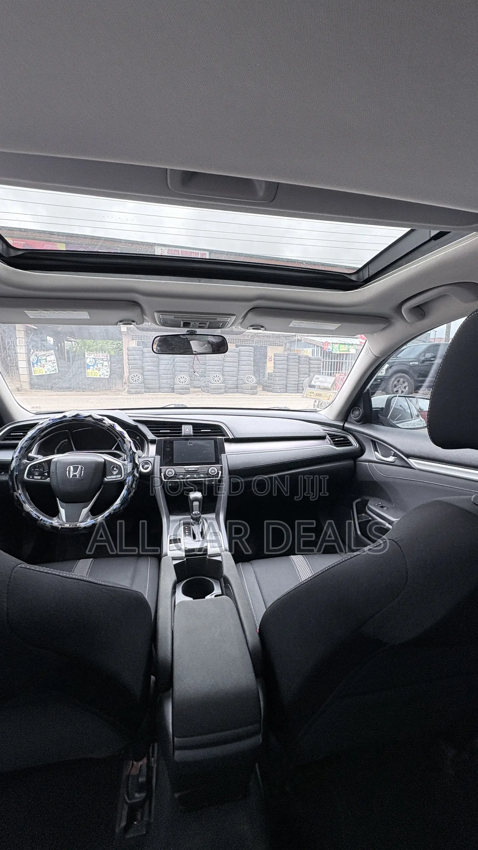 Honda Civic EX-L Sedan 2018 White