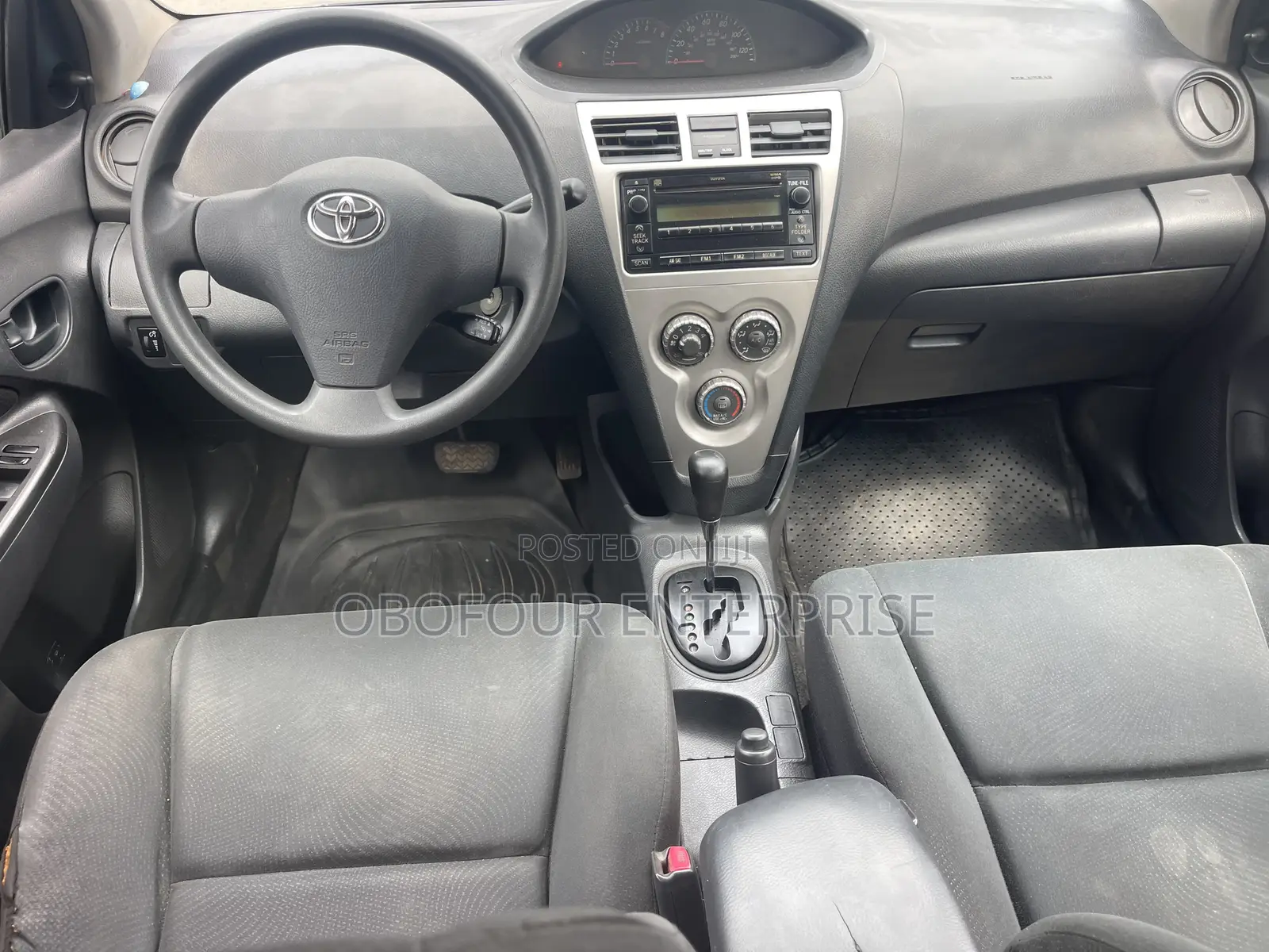 Toyota Yaris 2009 Black