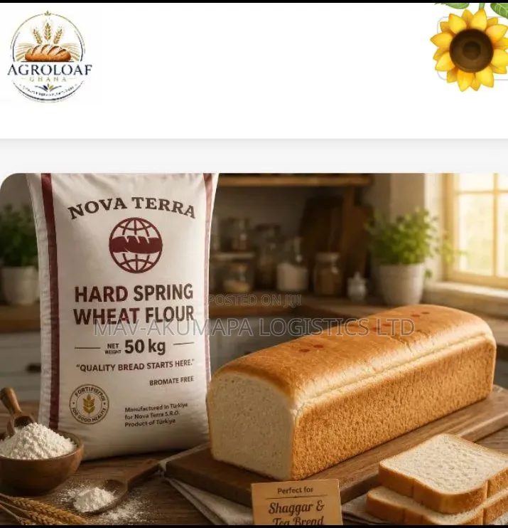 Agro Loaf Ghana Limited - Nova Terra Hard Spring Wheat Flour-We SELL