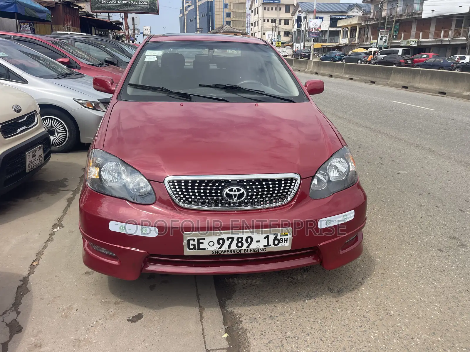 Toyota Corolla S 2007 Red