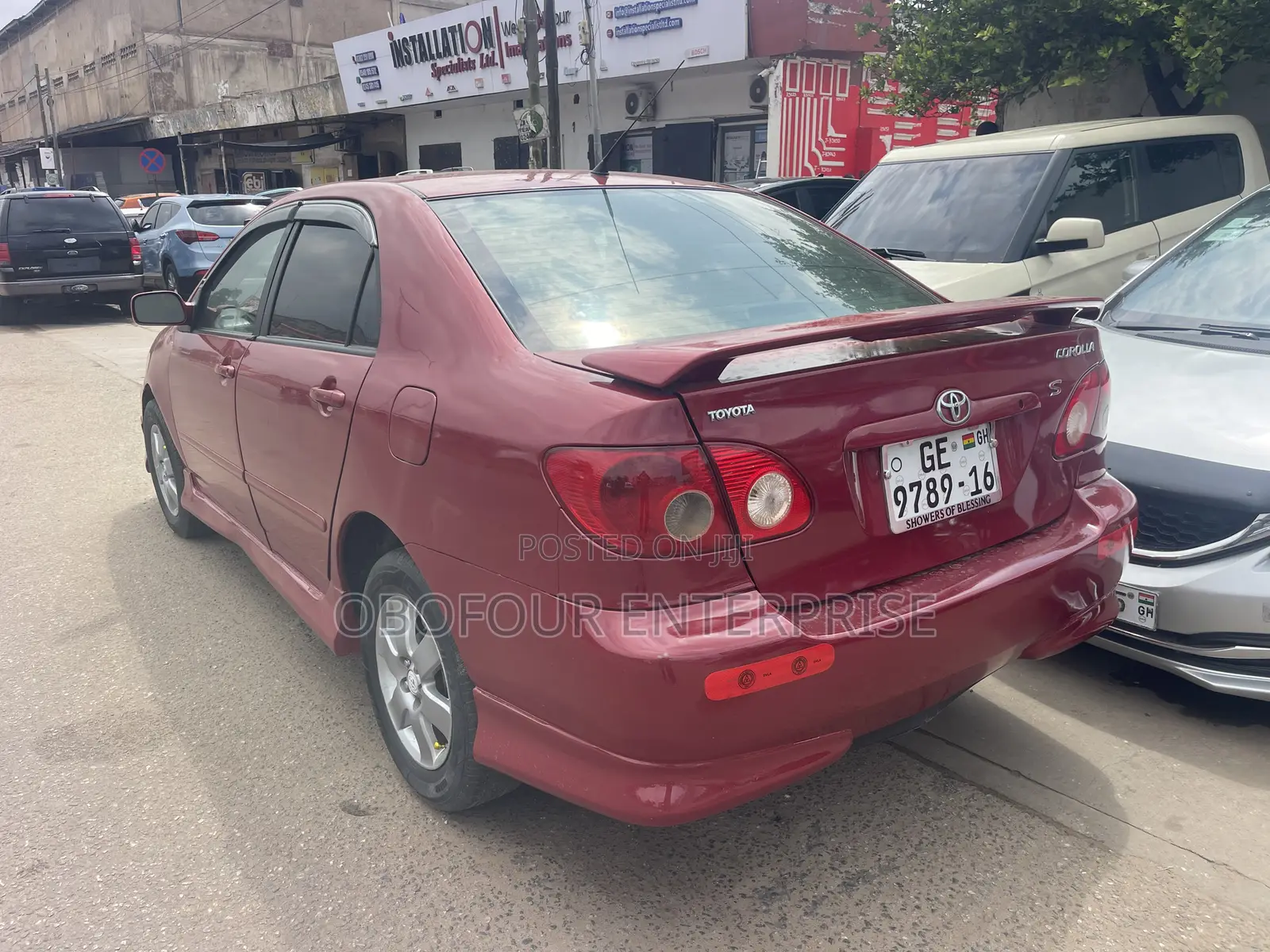 Toyota Corolla S 2007 Red