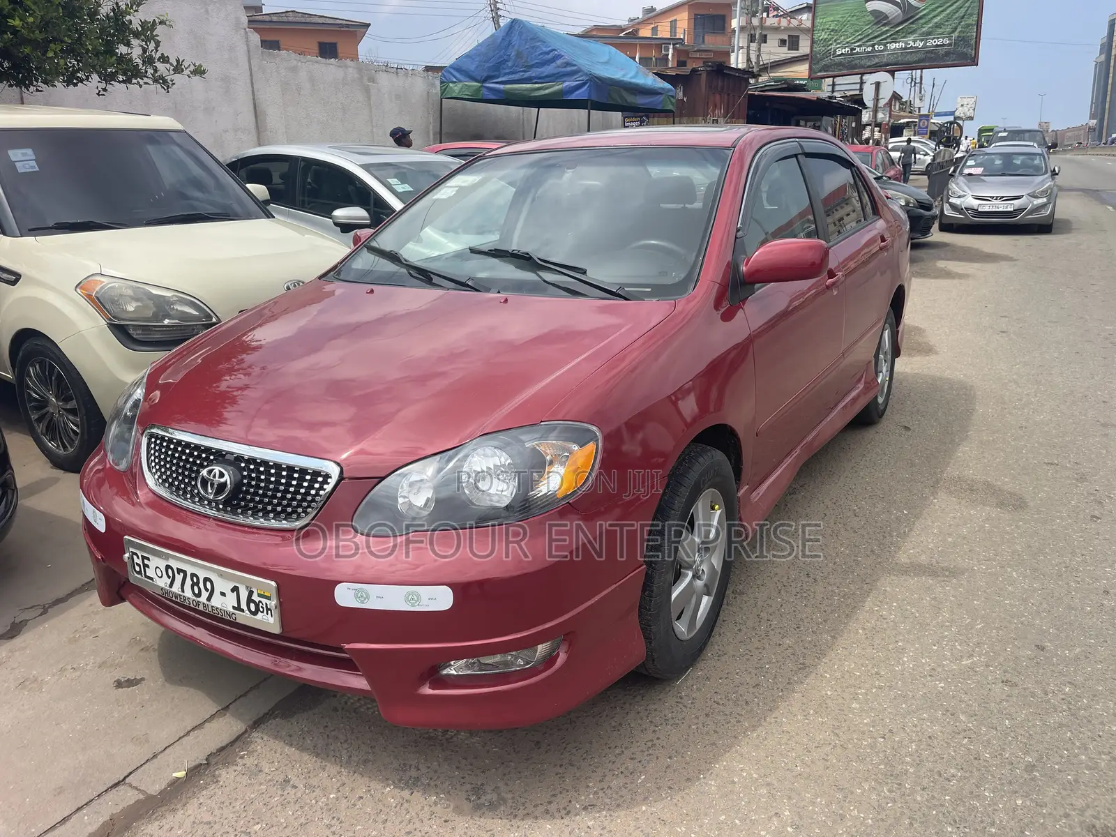 Toyota Corolla S 2007 Red