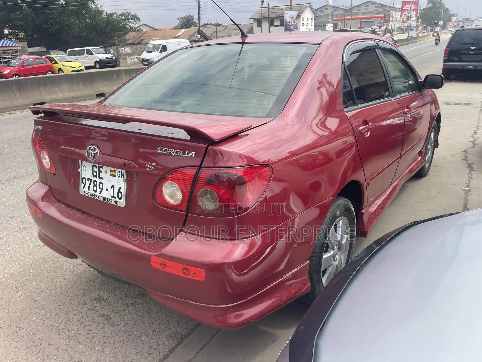 Toyota Corolla S 2007 Red