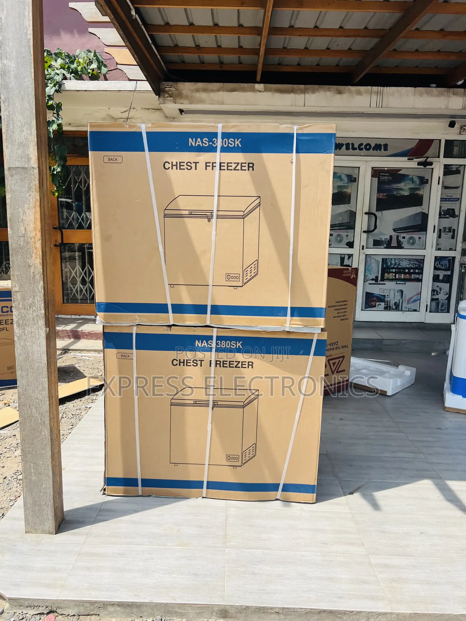 Highly Recommended Chest Freezer Single Door 251L Nasco NAS-300fl