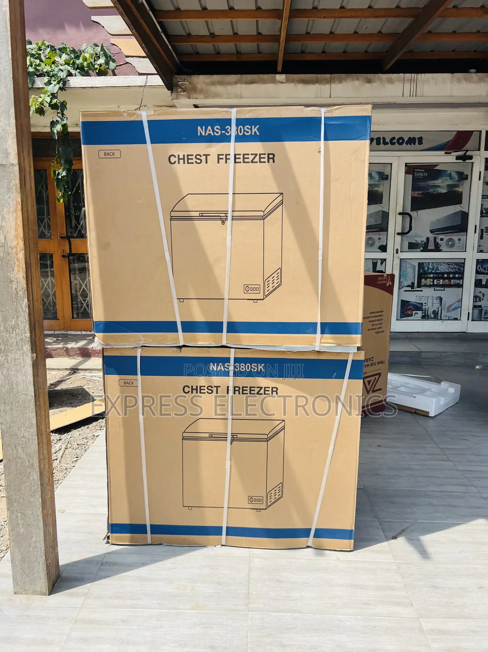 Highly Recommended Chest Freezer Single Door 251L Nasco NAS-300fl