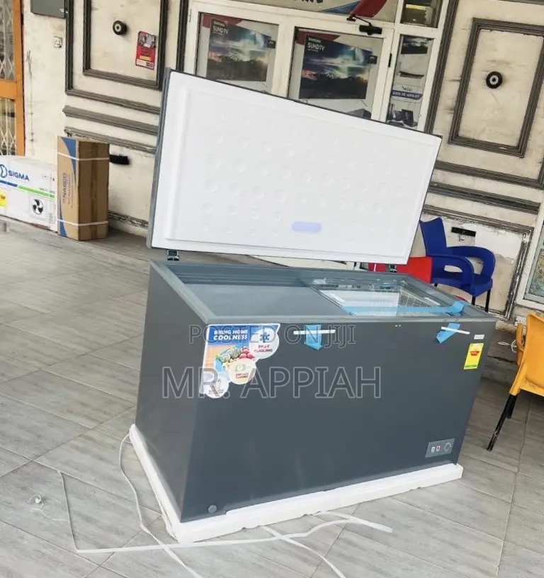 Buy Classic Nasco Single Door Electric Chest Freezer(Gray)380L