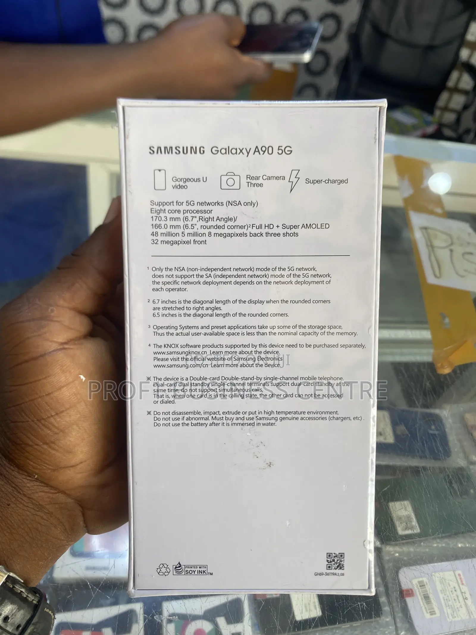 New Samsung Galaxy A90 128 GB Black