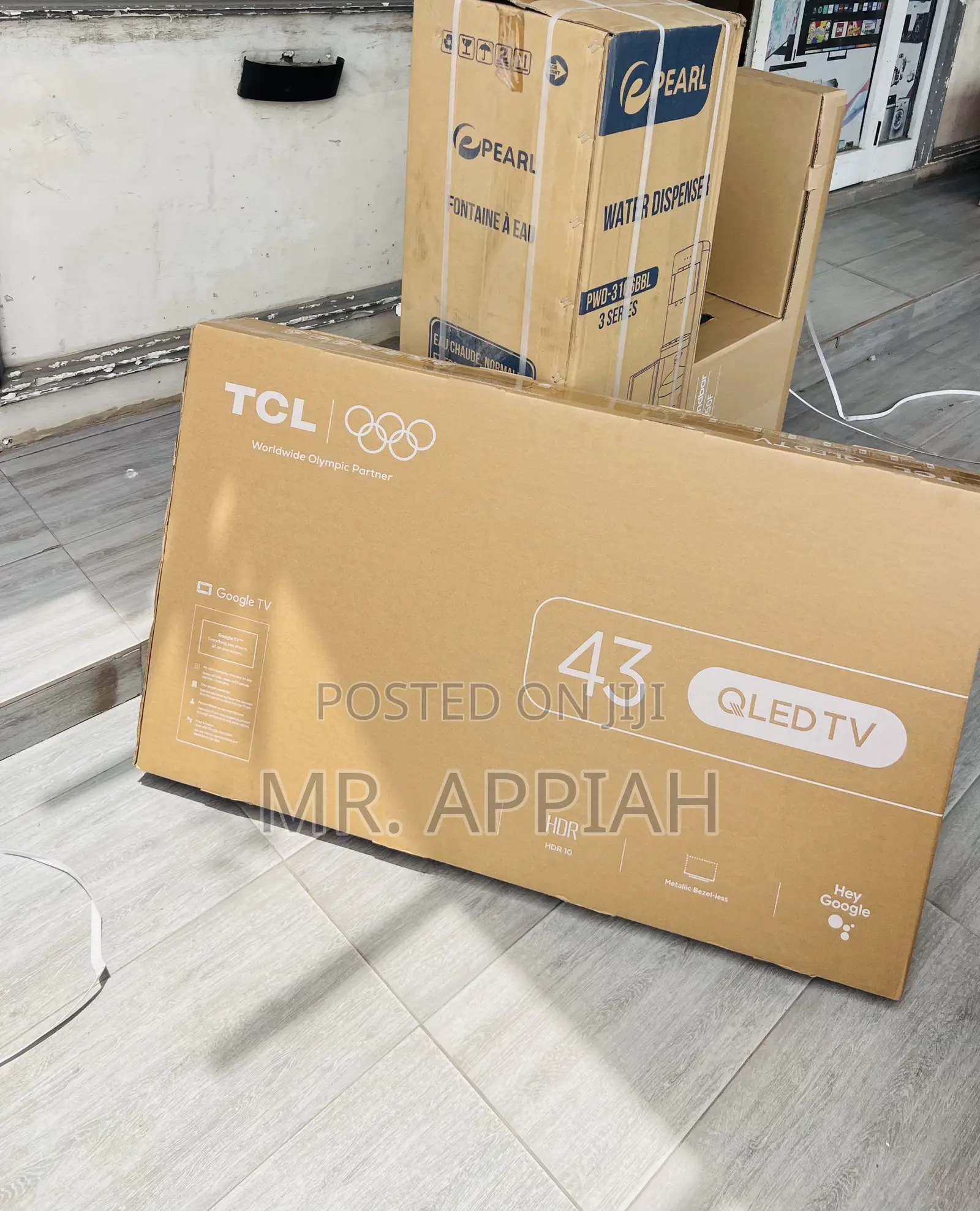 Get TCL 43 Incb Qled Smart Satellite Android Television(2024).