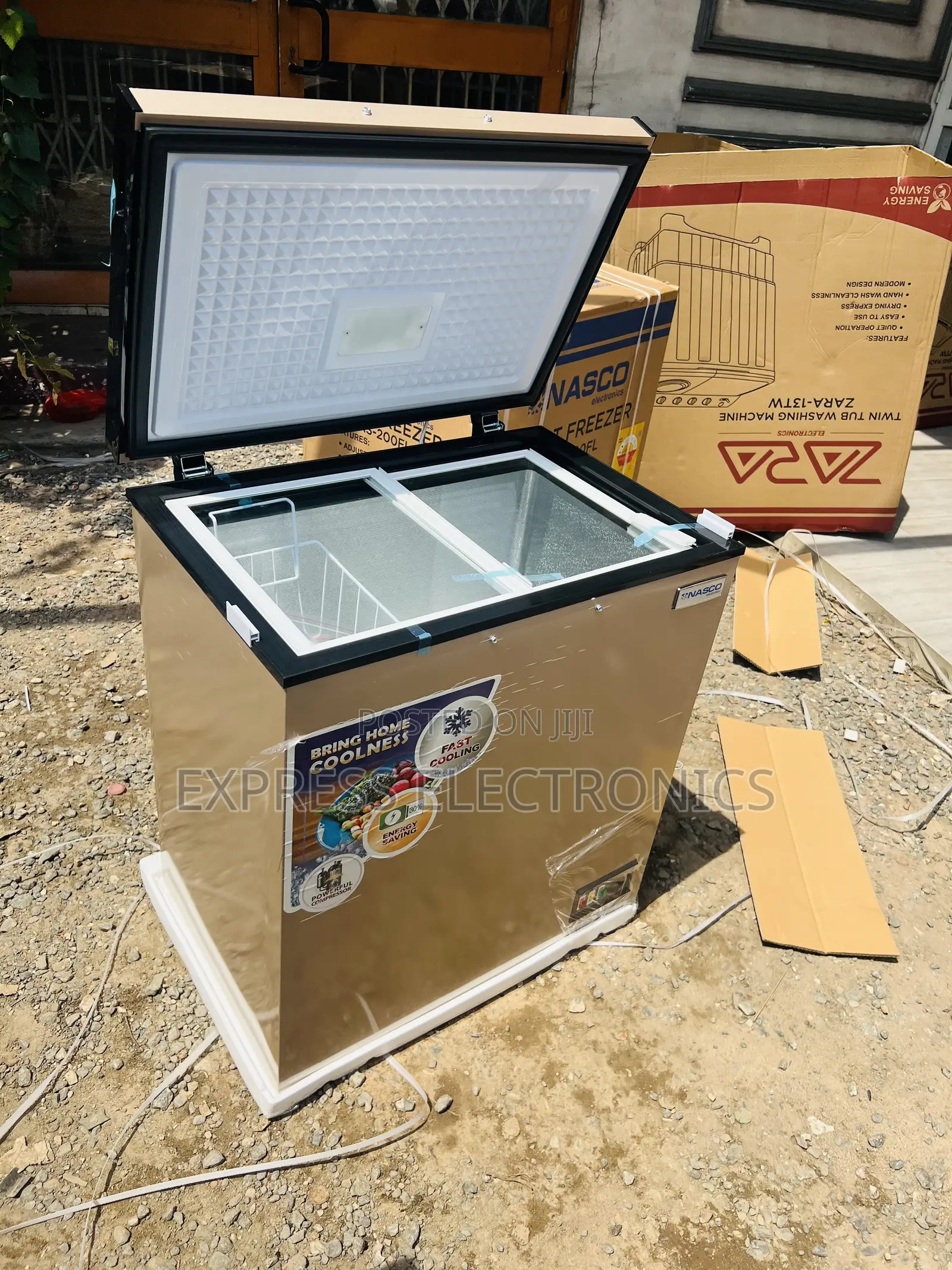 Highly Recommended Chest Gold Color Single Door NAS-200fl
