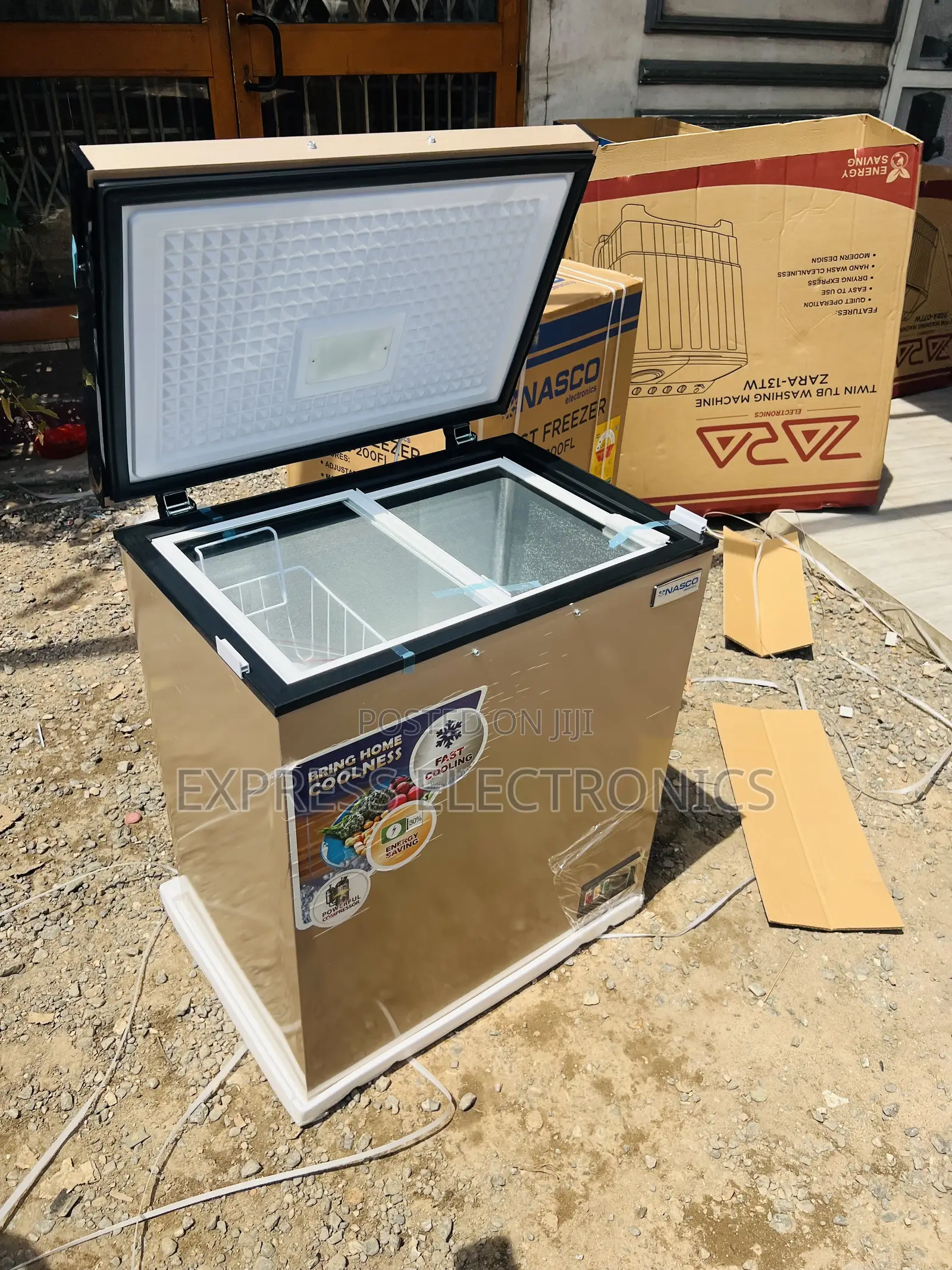 Highly Recommended Chest Gold Color Single Door NAS-200fl