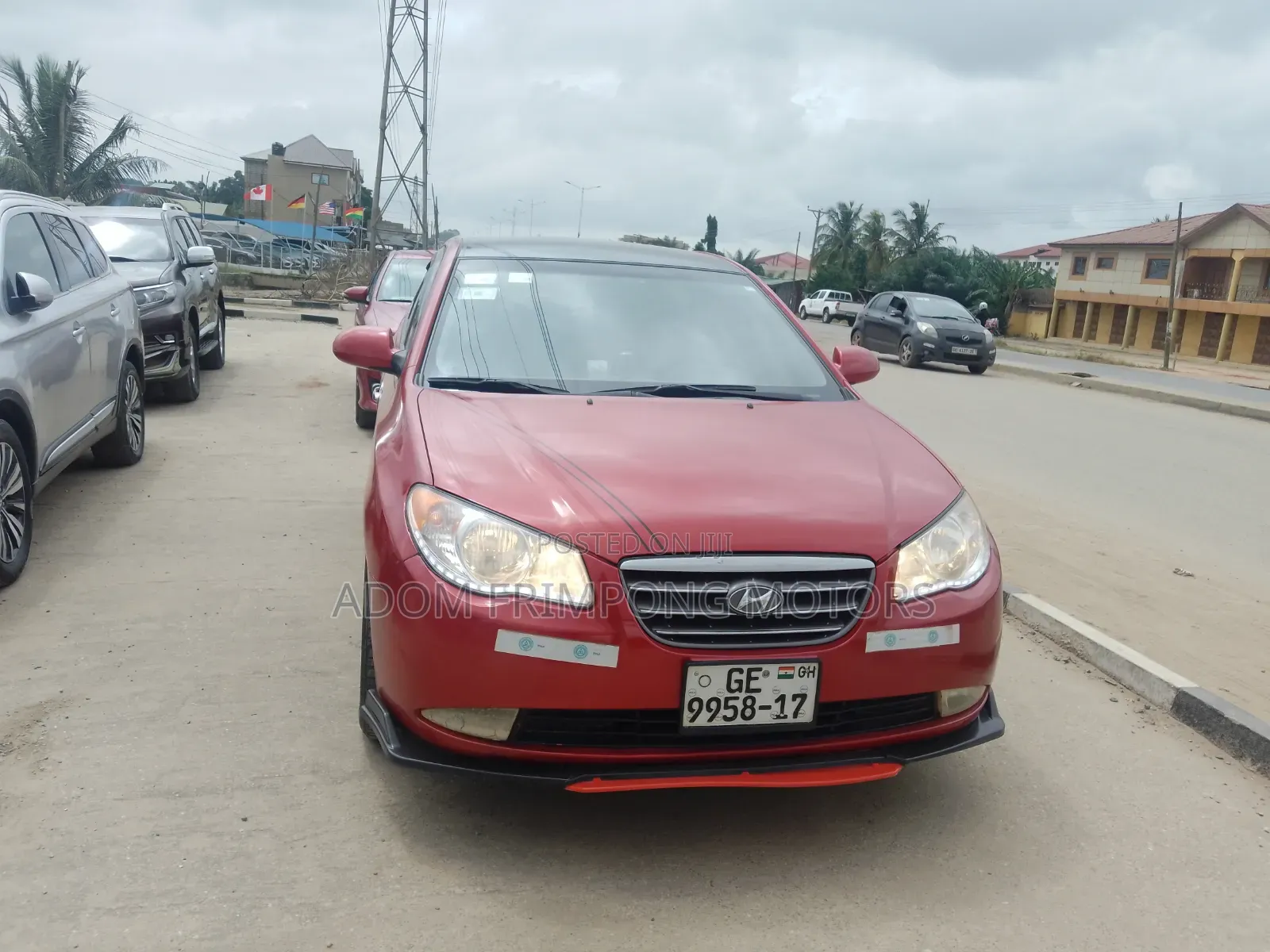 Hyundai Elantra 2009 Red