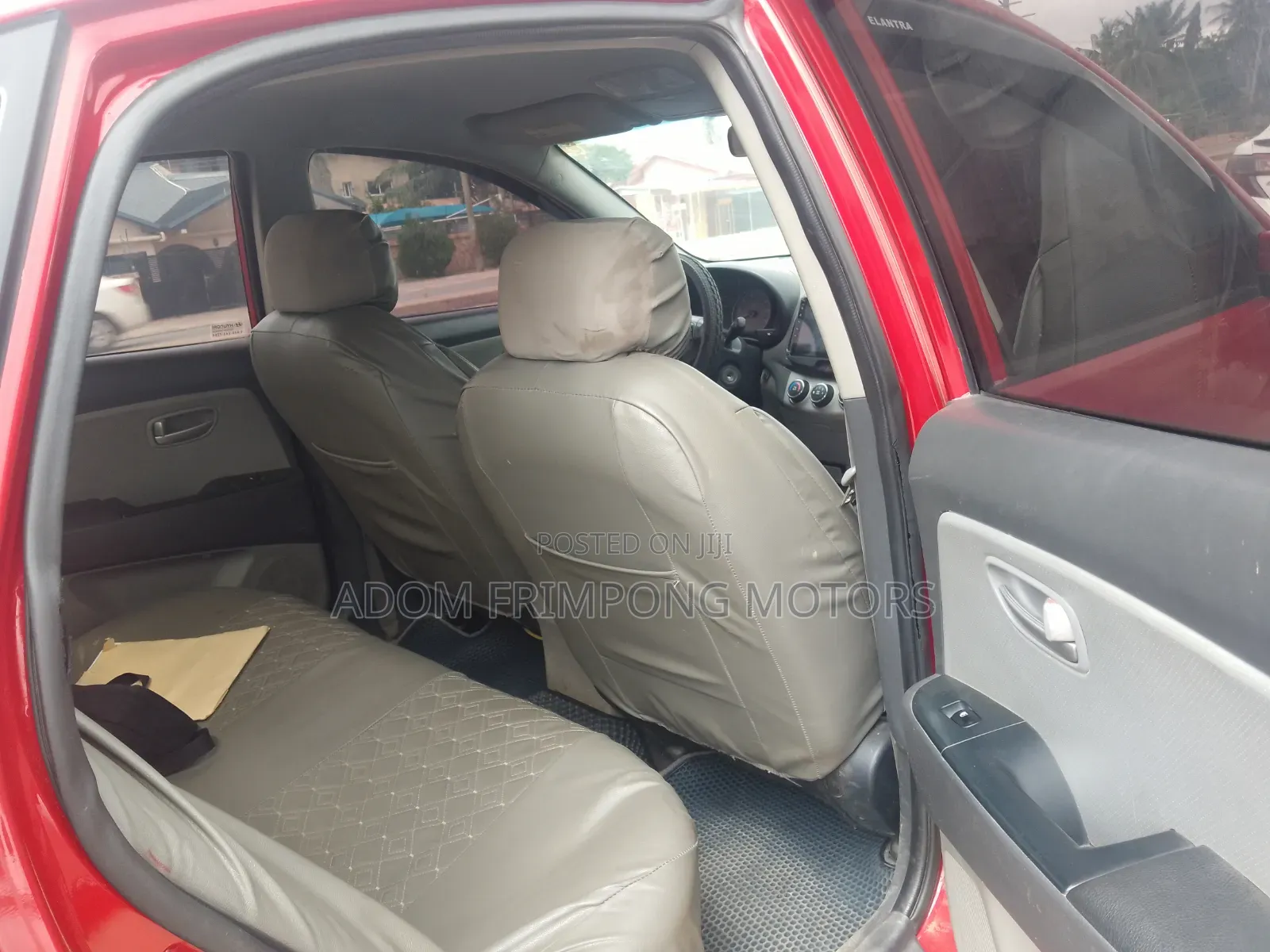 Hyundai Elantra 2009 Red