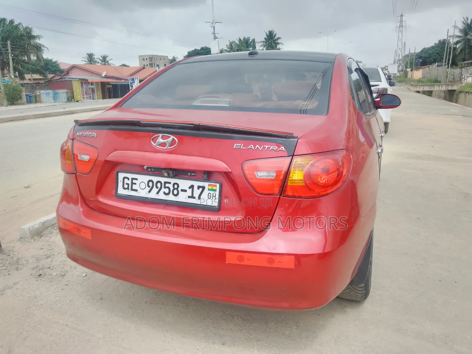 Hyundai Elantra 2009 Red