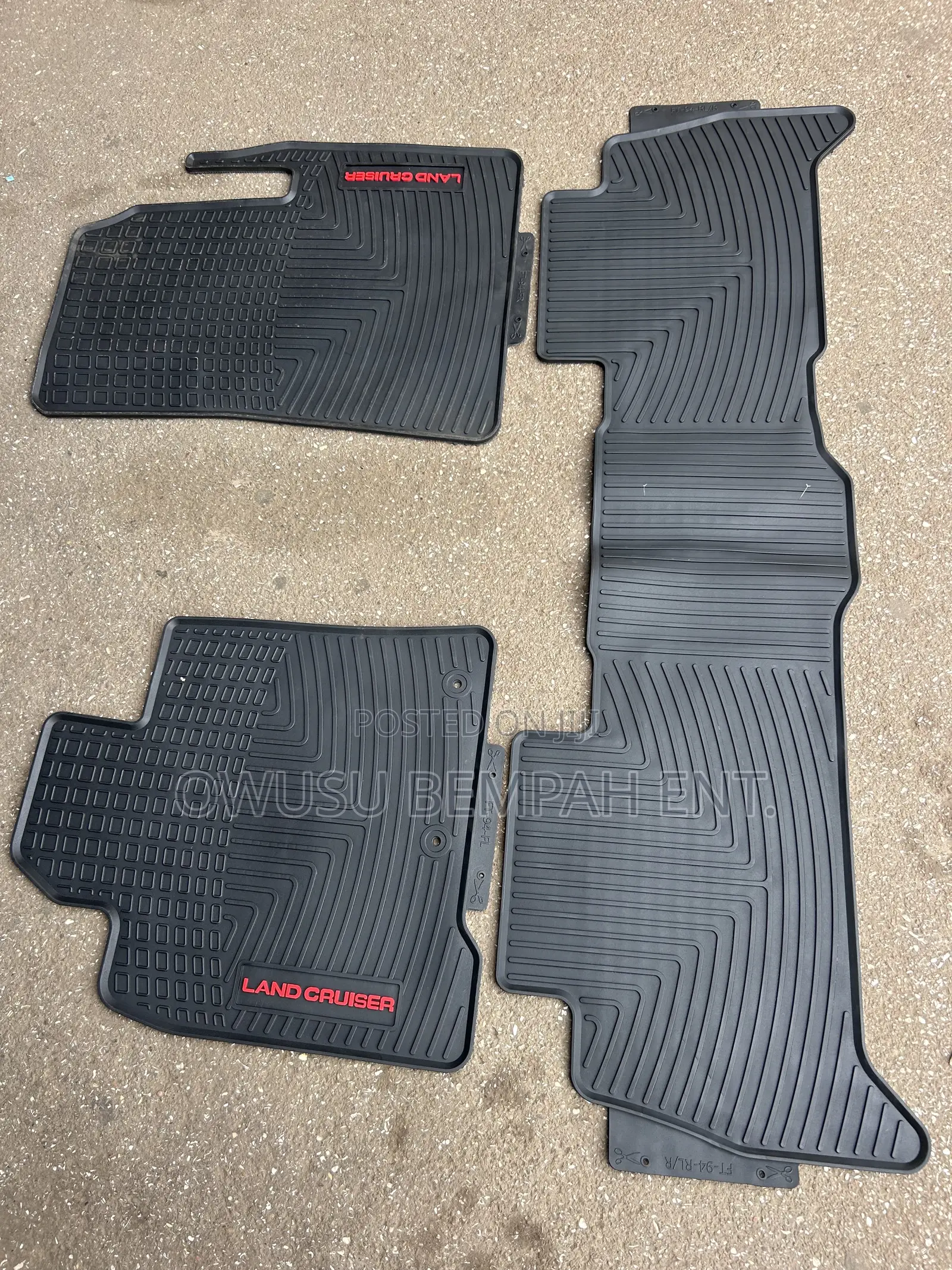 Land Cruiser 2017+ Floor Carpet