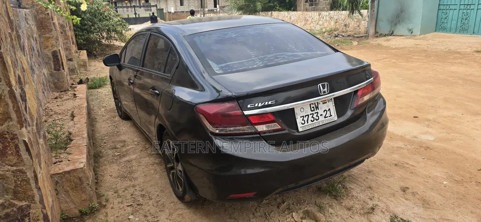Honda Civic LX 4dr Sedan (1.8L 4cyl CVT) 2015 Black