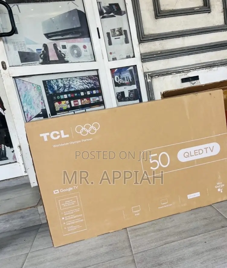 Extremely Adordable TCL 50” Qled Smart Google TV(Full Hd) 