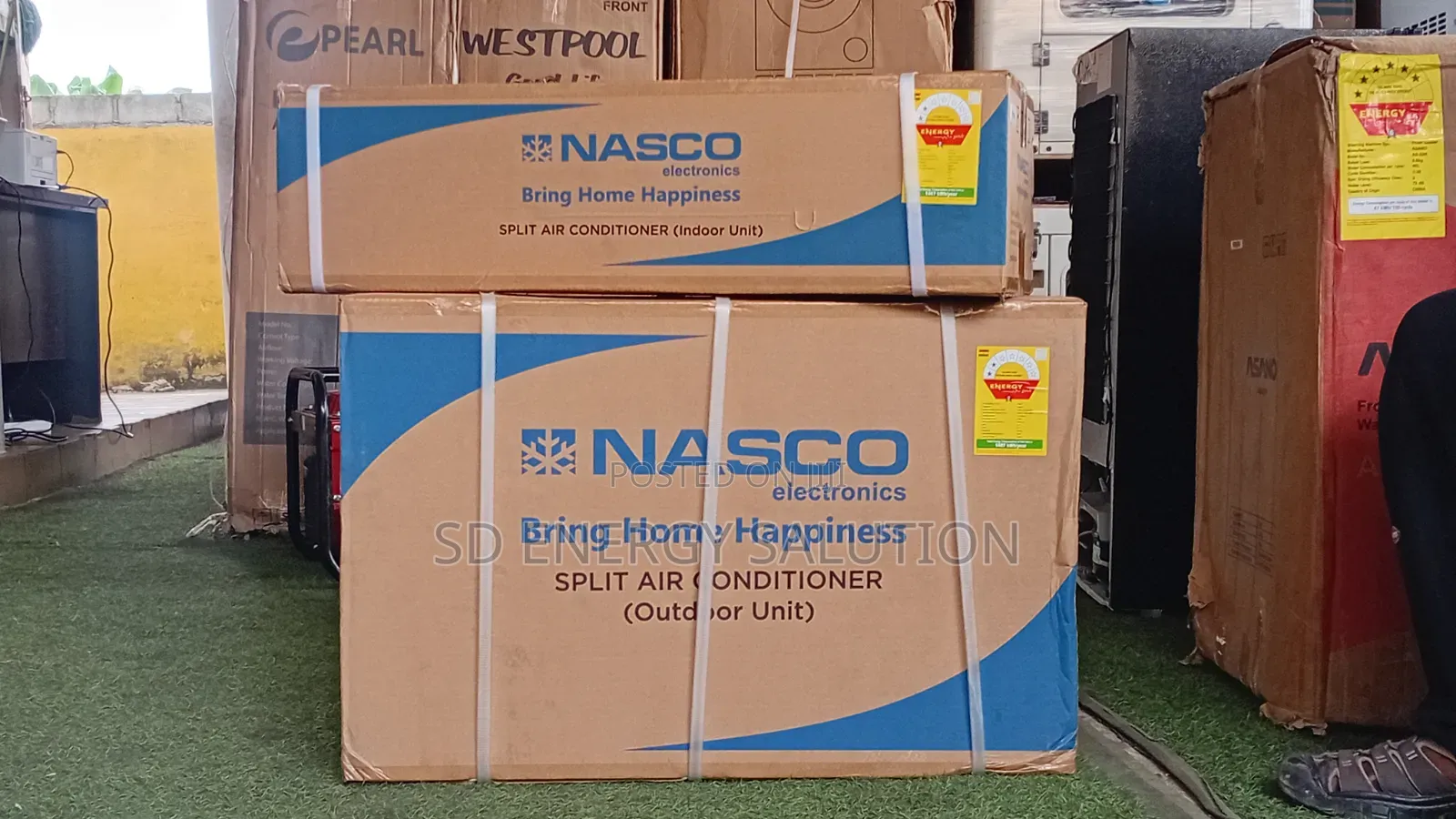 Nasco 1.5HP Air Conditioner Available – Fast Cooling Split 1.5HP AC