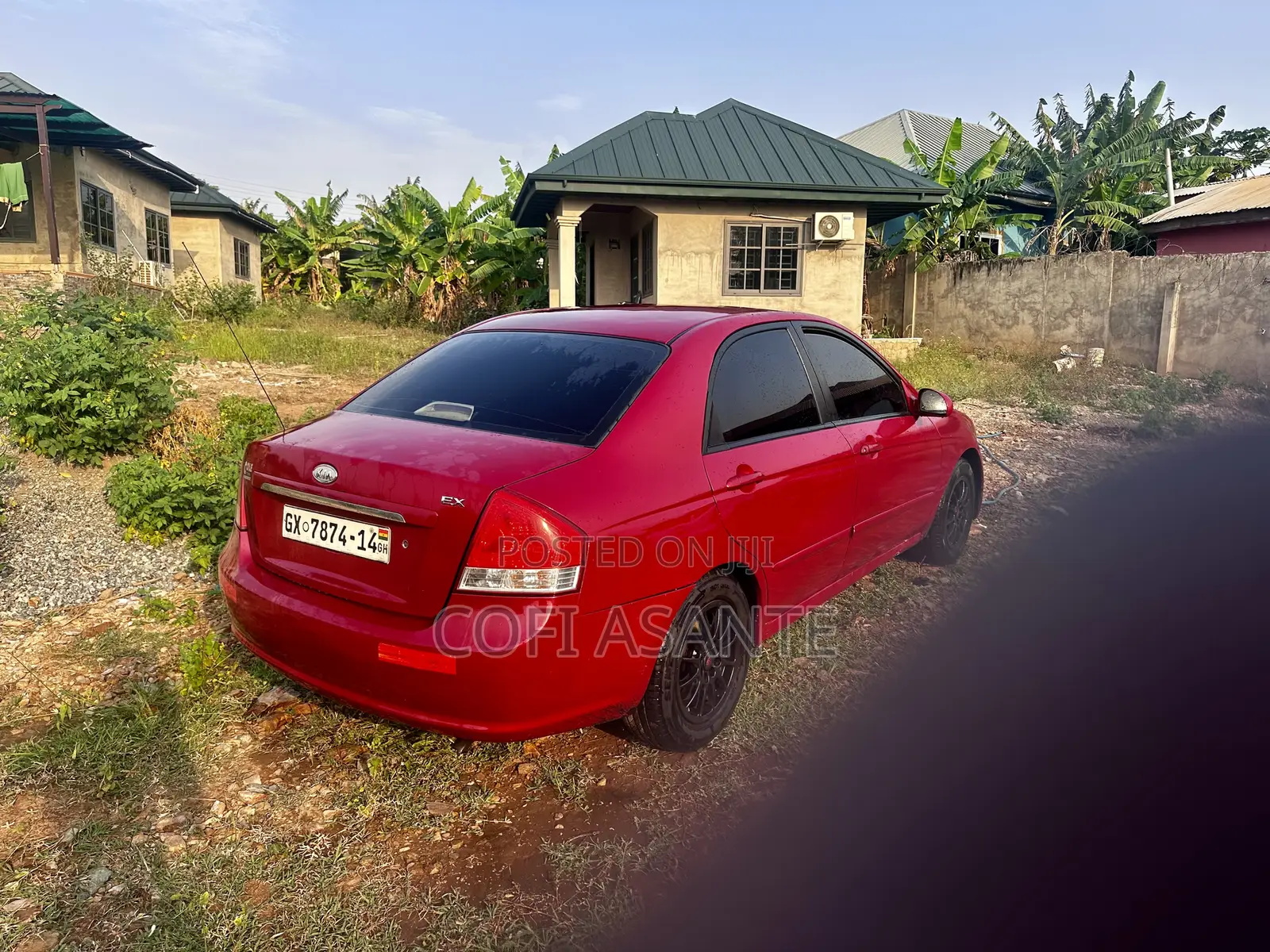 Kia Spectra 2.0 LX 2007 Red