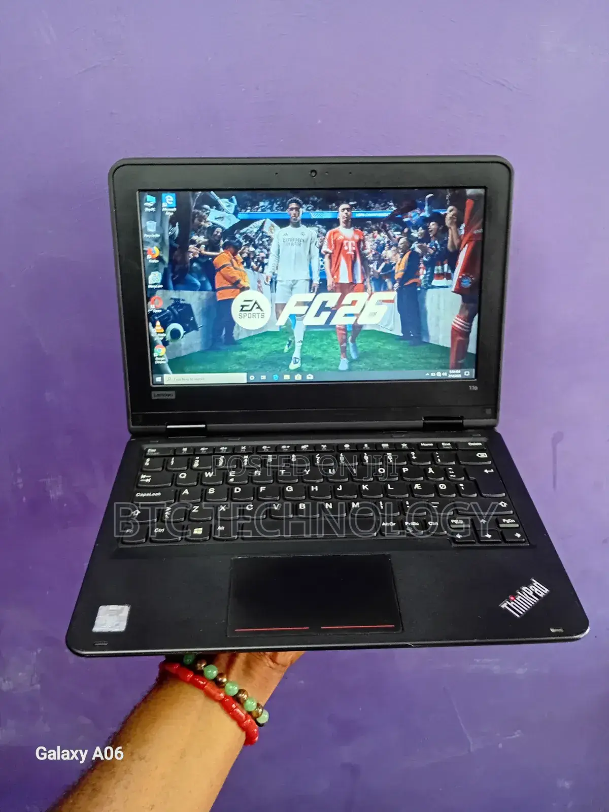 Laptop Lenovo ThinkPad 11e 4GB Intel Pentium SSD 128GB