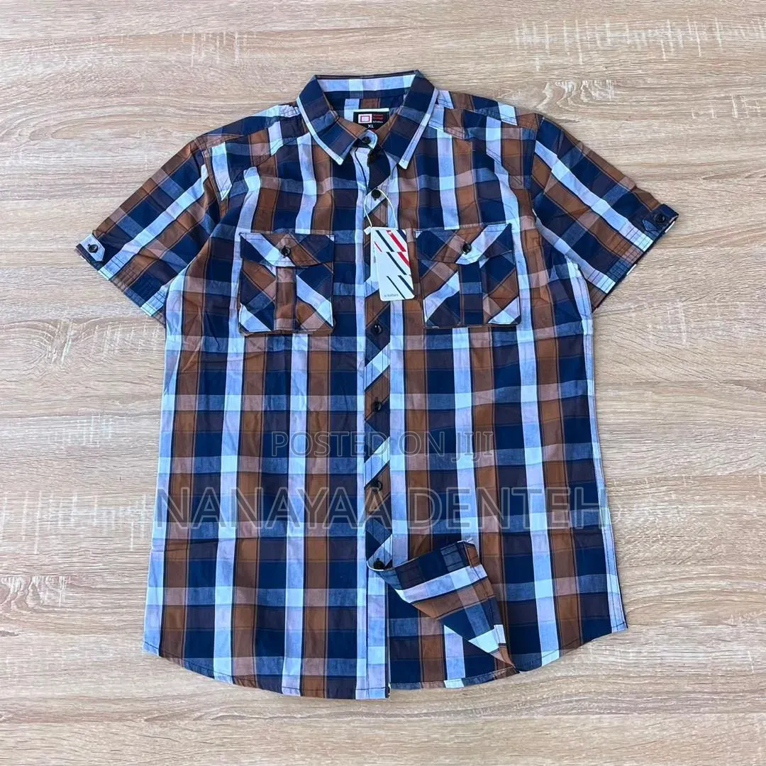 Checked Short Sleeve Shirt