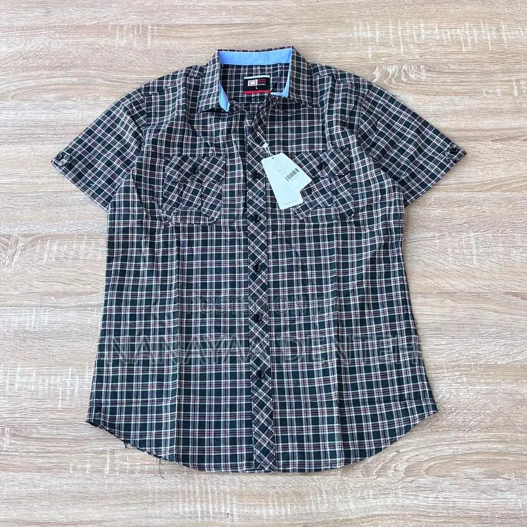 Checked Short Sleeve Shirt