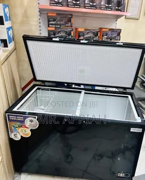 Check Out Durable Nasco Single Door Electric Freezer(Black)400L