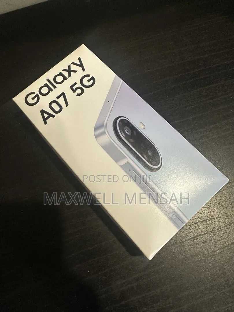 New Samsung Galaxy A07 5G 128 GB White
