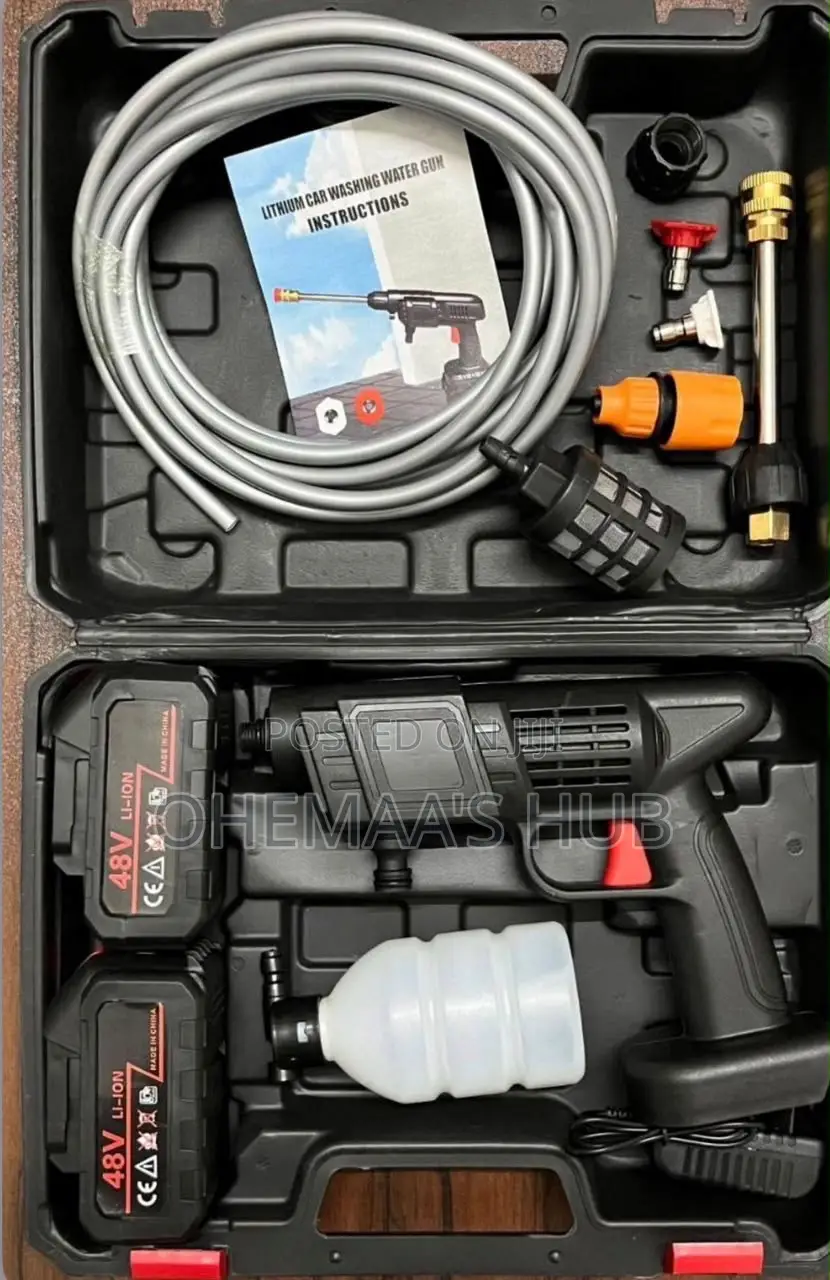 Portable High-Pressure Car Washer–12V Vehicle MountedElectric Wash