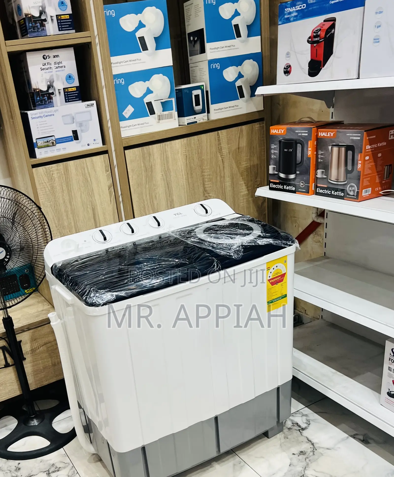 Shop TCL 10.5kg Spin Dry Electric Washing Machine(White) 