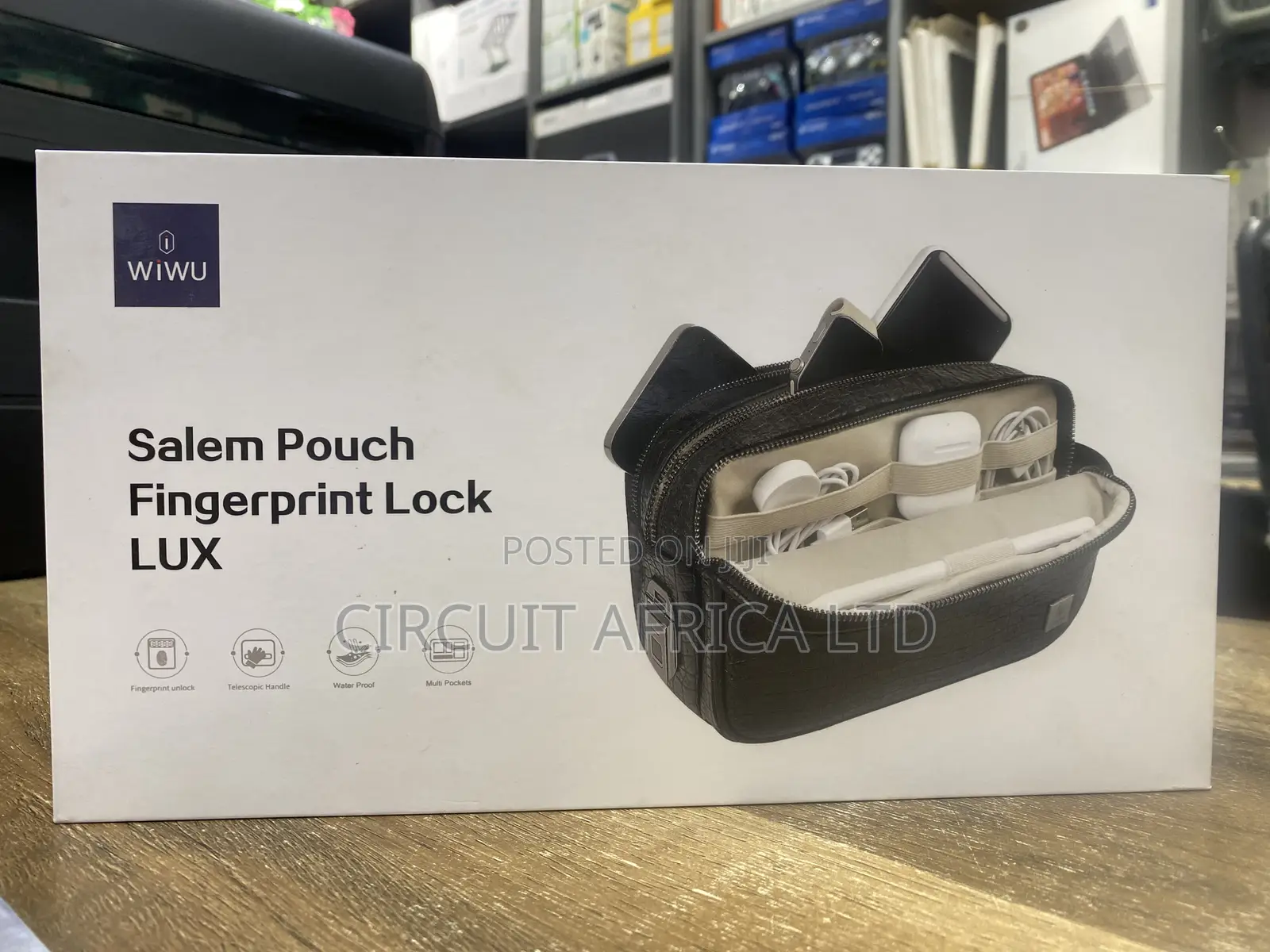 Salem Pouch Fingerprint Lock Lux