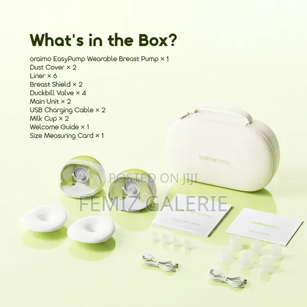 Oraimo EasyPump Lightweight Gentle Wearable Breast Pump