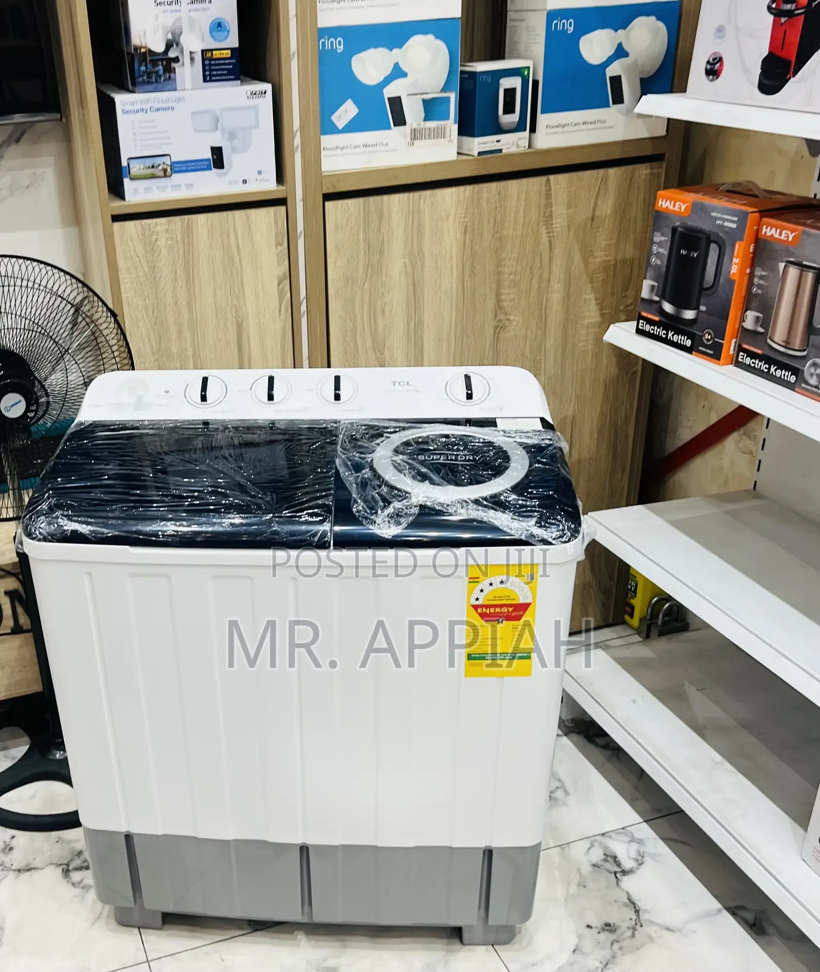 Choose TCL 10.5kg Semi-Automatic Washing Machine