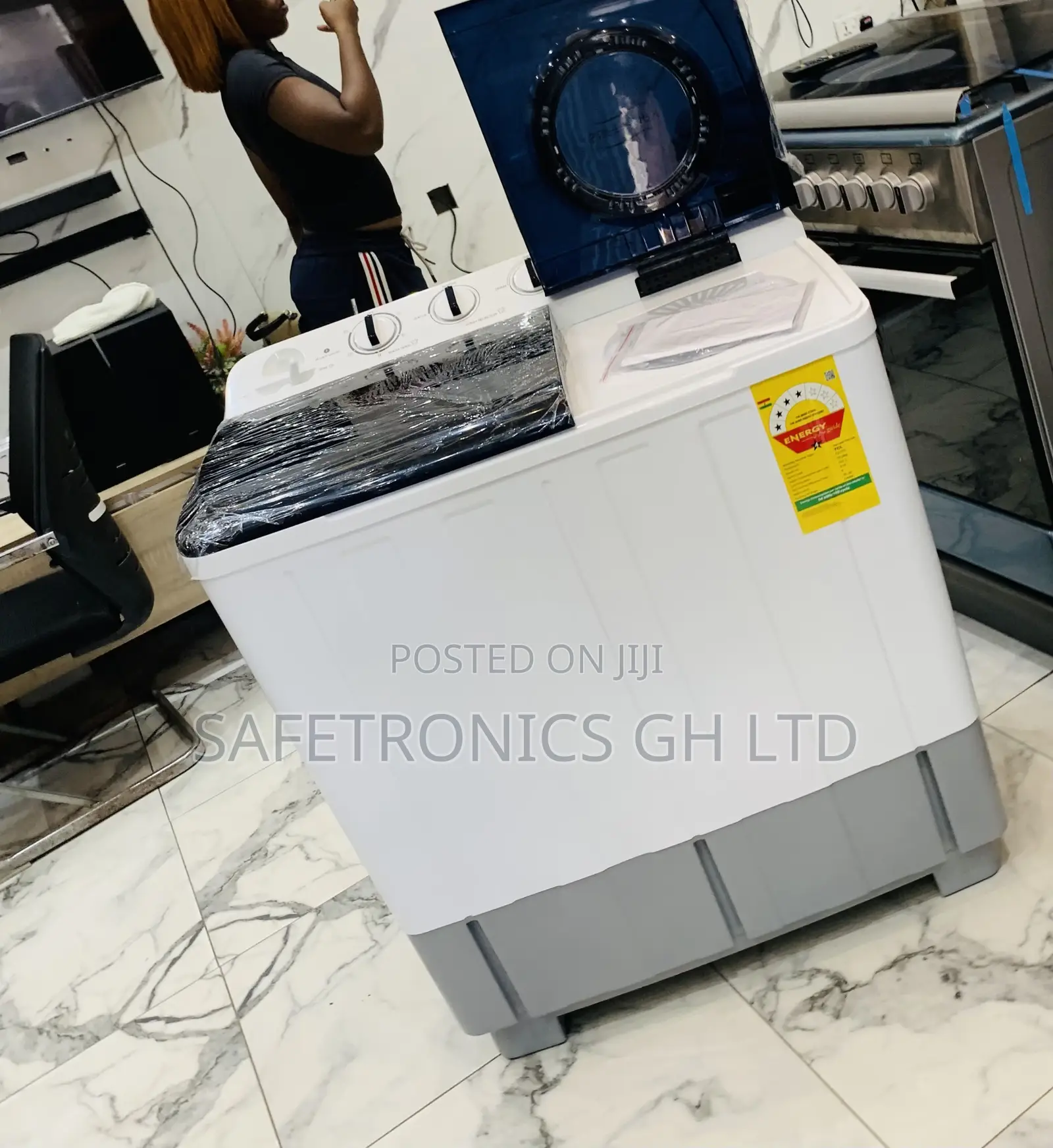 Secure Unique TCL 10.5KG Twin Tub (Semi-Automatic) Washing Machine